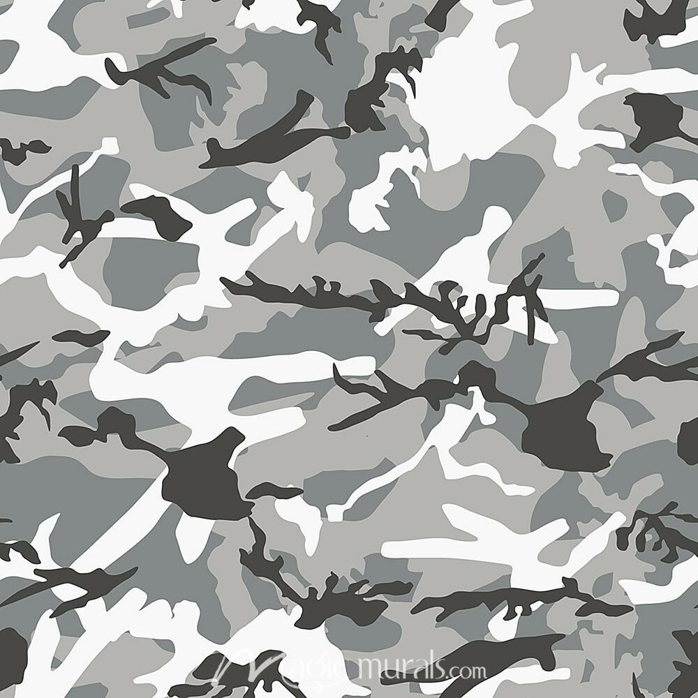 Woodland Camouflage Wallpaper