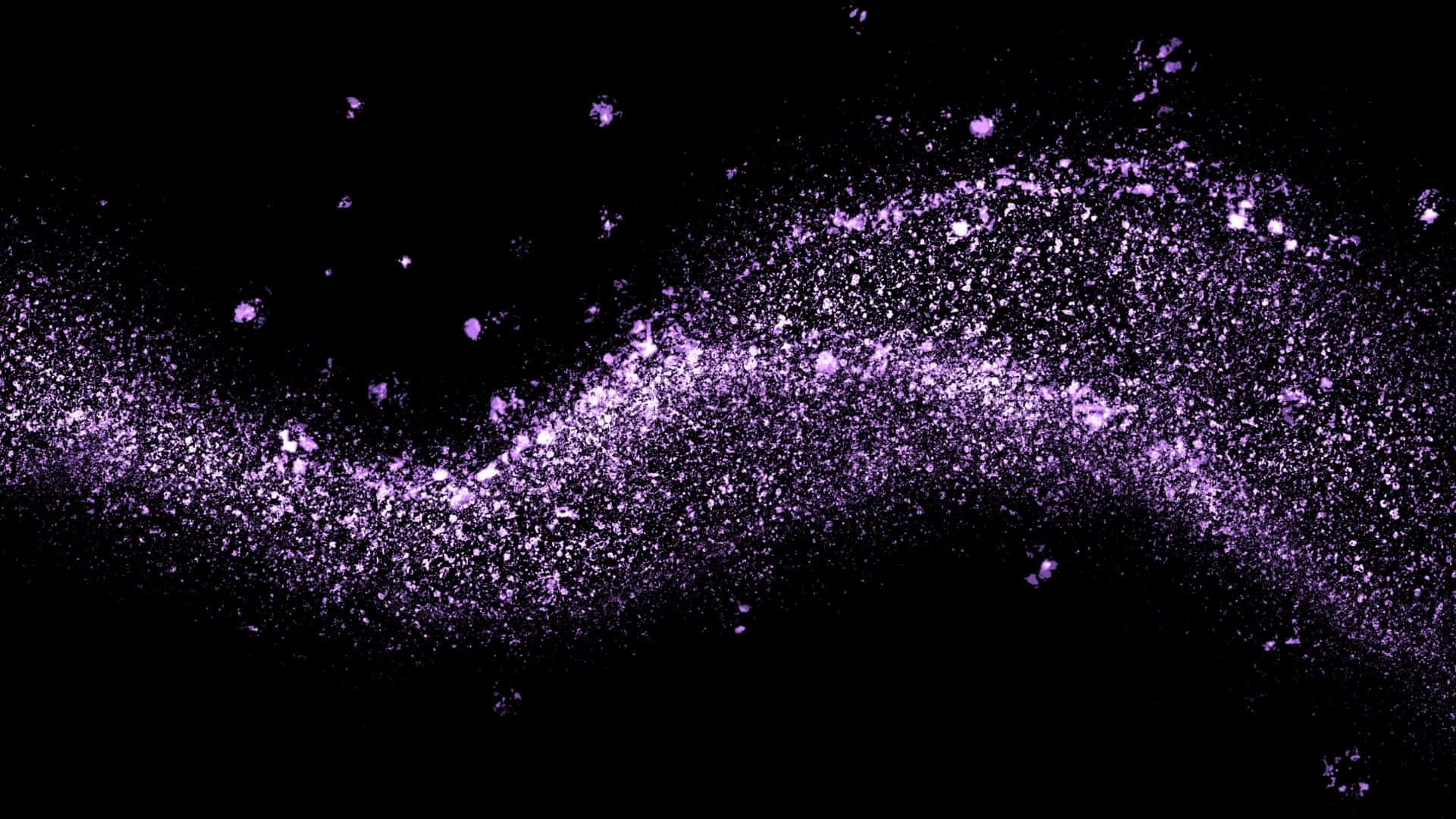 Download A beautiful purple sparkle effect Wallpaper