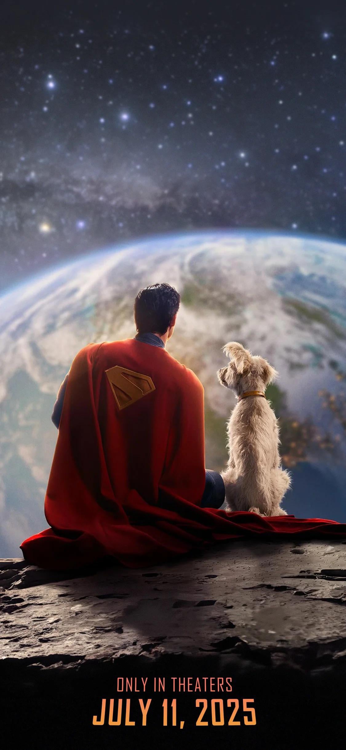 My superman and krypto wallpaper