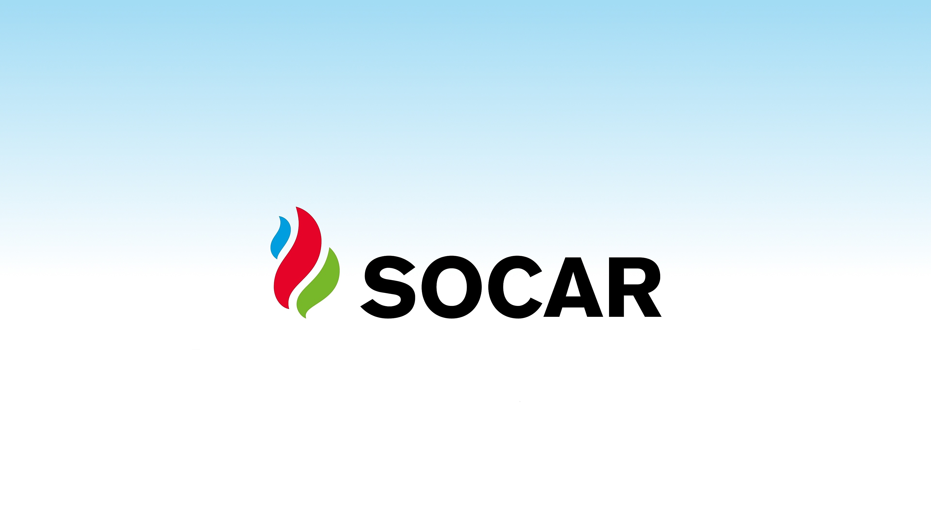Wallpaper Logo, Brands, Energy, Azerbaijan, Gas, Socar For Mobile And Desktop, Section Hi Tech, Resolution 3840x2160