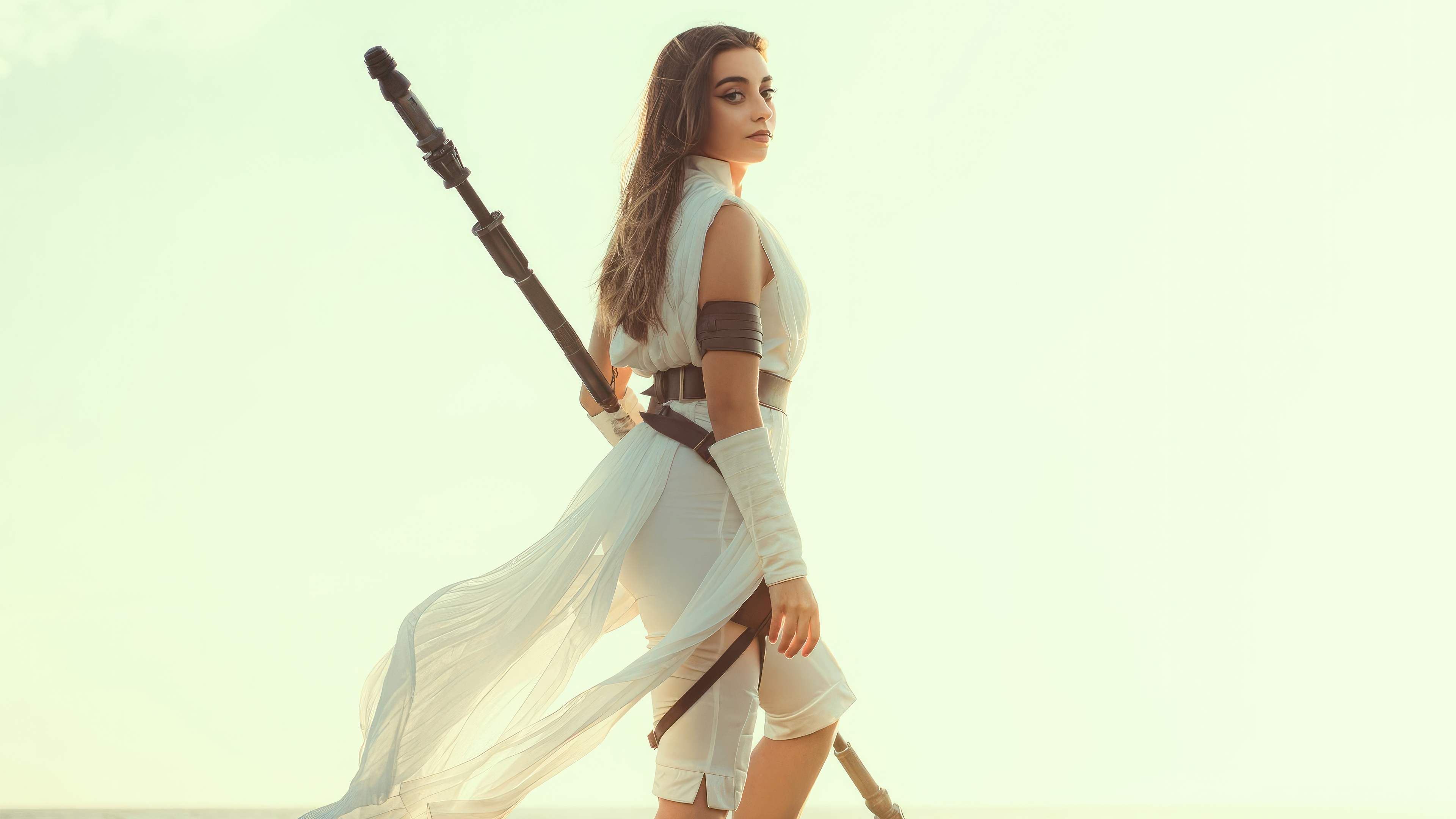 Rey Star Wars Cosplay Girl 4k Wallpaper, HD Movies Wallpaper, 4k Wallpaper, Image, Background, Photos and Picture