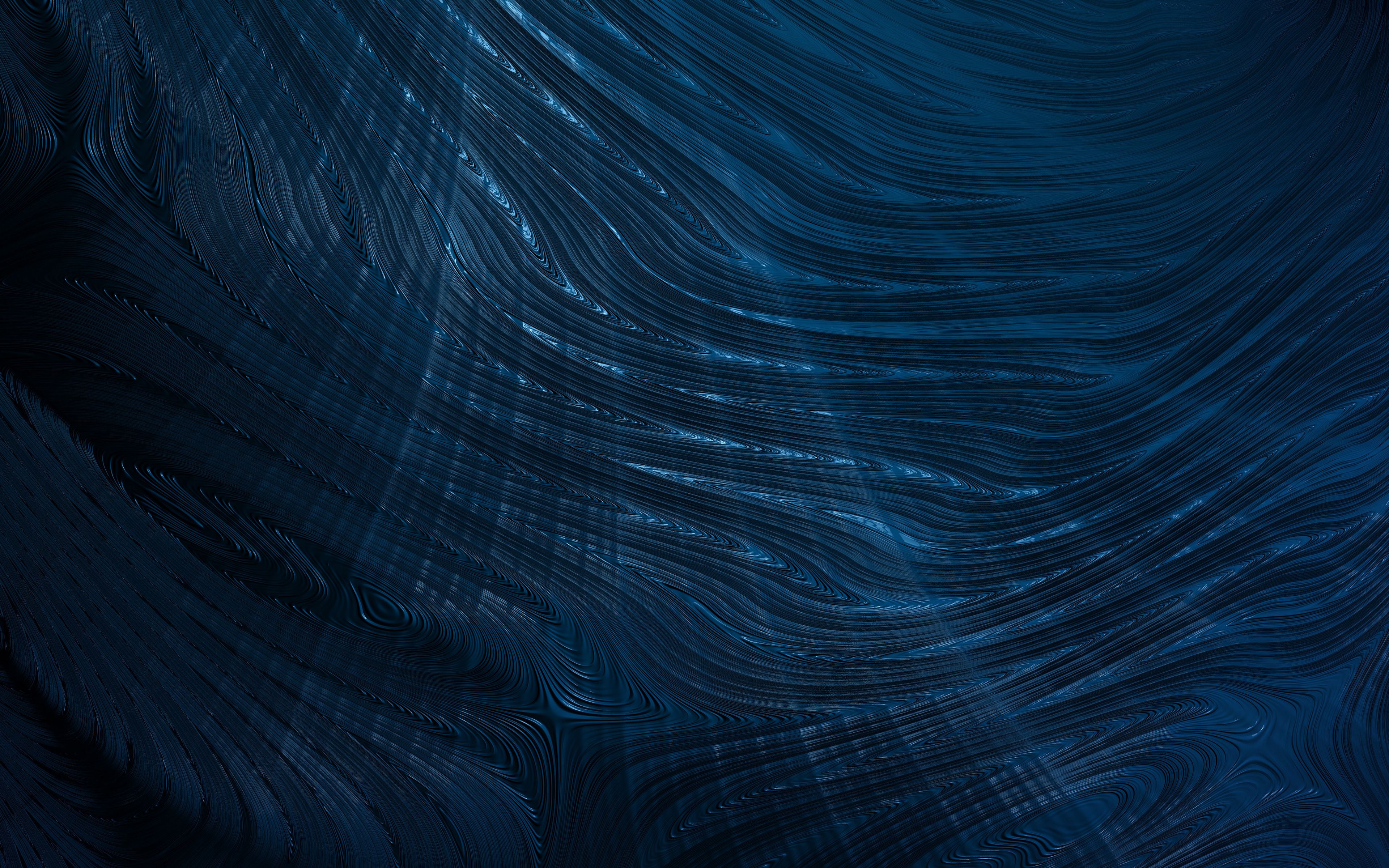 Download wallpaper 3840x2400 texture, dark, lines, patterns, blue 4k ultra HD 16:10 HD background