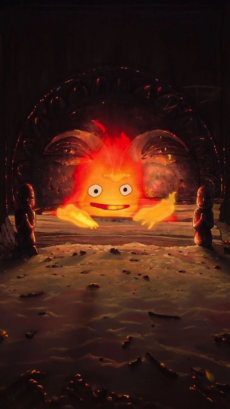 Calcifer wallpaper on sale