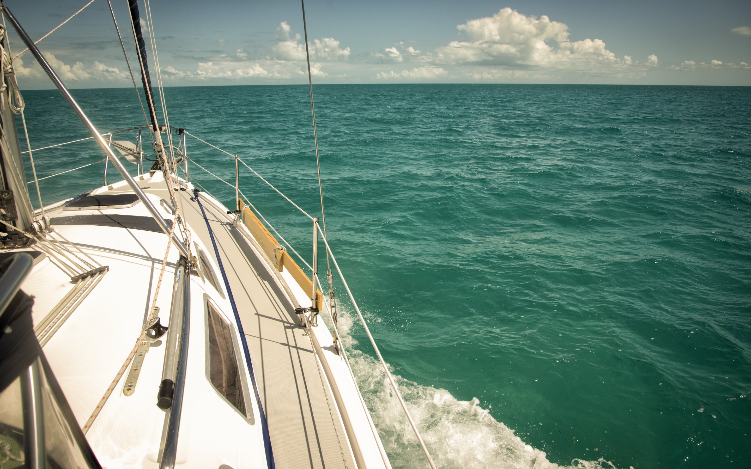 Sailboat Ocean Wallpaper View Background