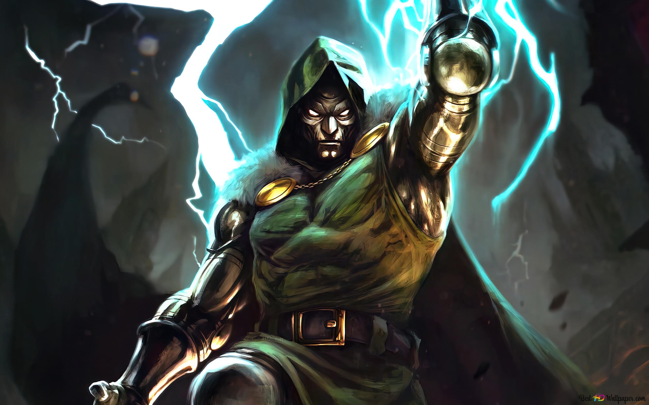 Doctor Doom marvel supervillain 4K wallpaper download