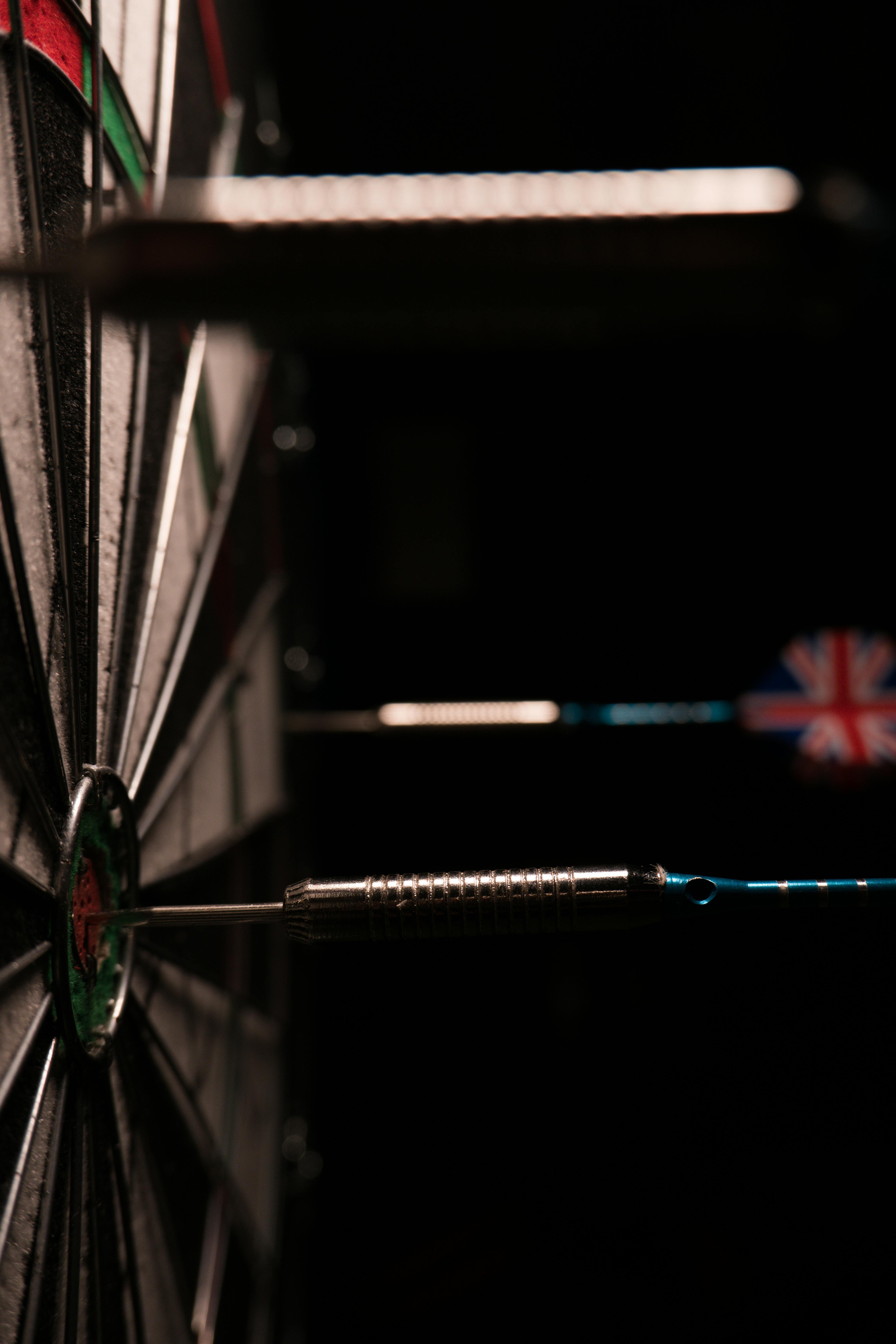 Darts on the Dartboard · Free