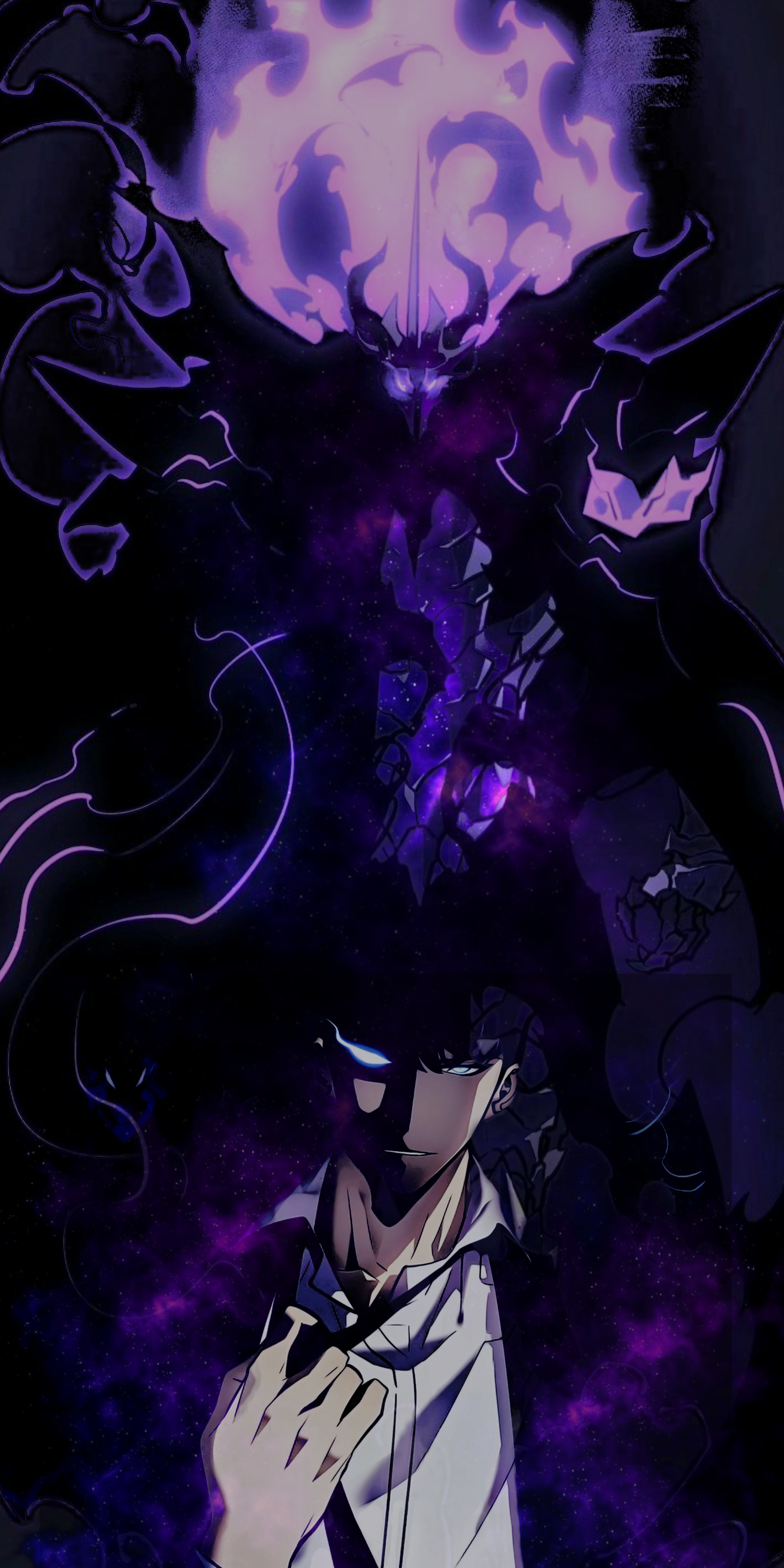I made a dark amoled type wallpaper if anyone wanted .thanks if you liked it