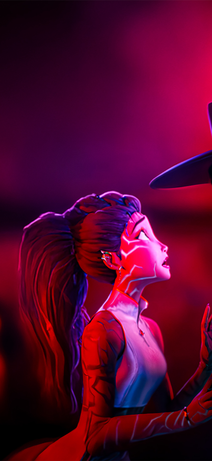 Kpop Demon Hunters Matching Wallpaper 4k iPhone