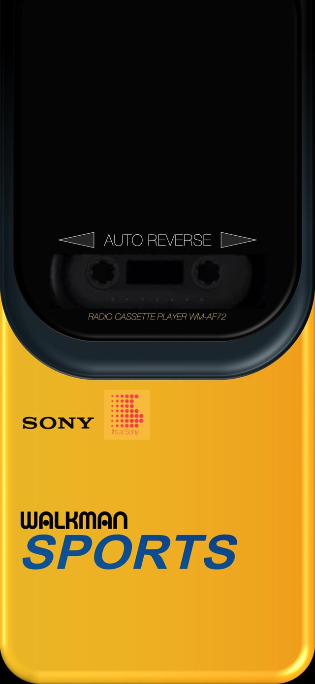 Sport Walkman iPhone Wallpaper