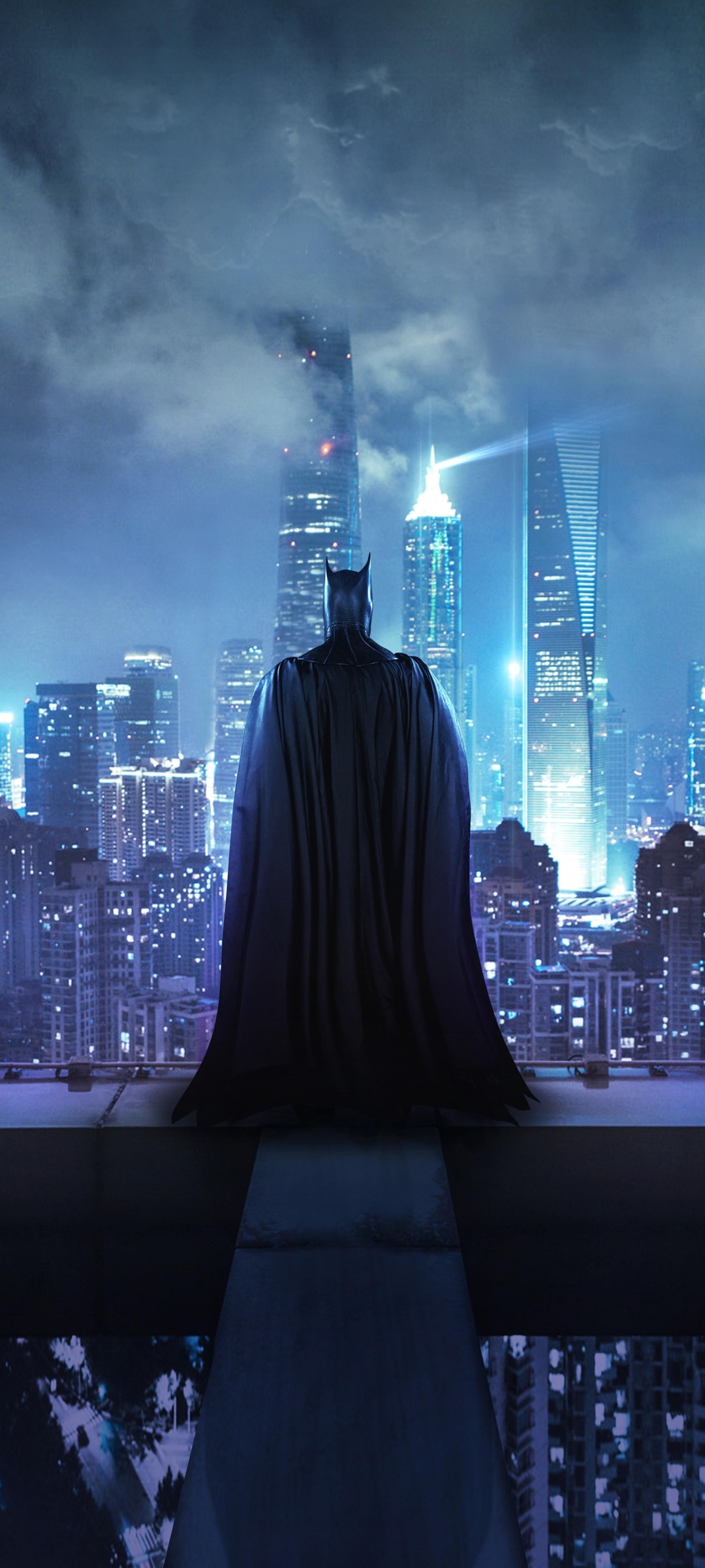 Batman Gotham Wallpaper for iPhone 4K