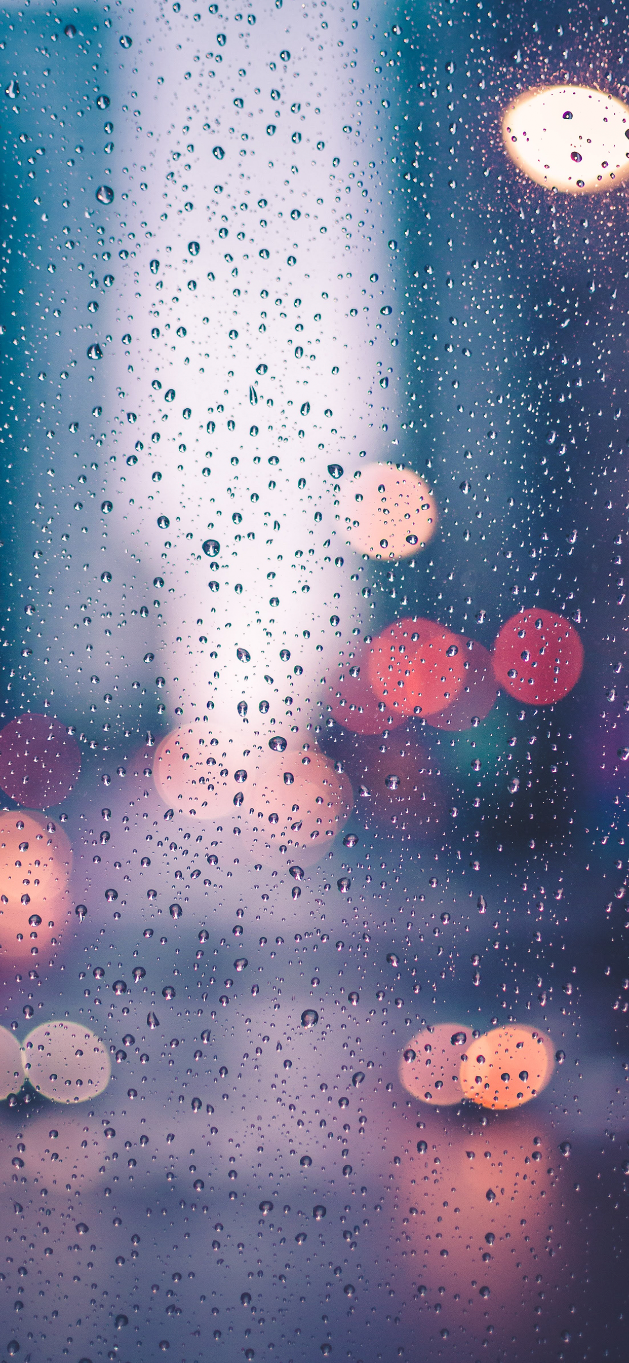 Rain drops Wallpaper for iPhone 11, Pro Max, X, 8, 7, 6