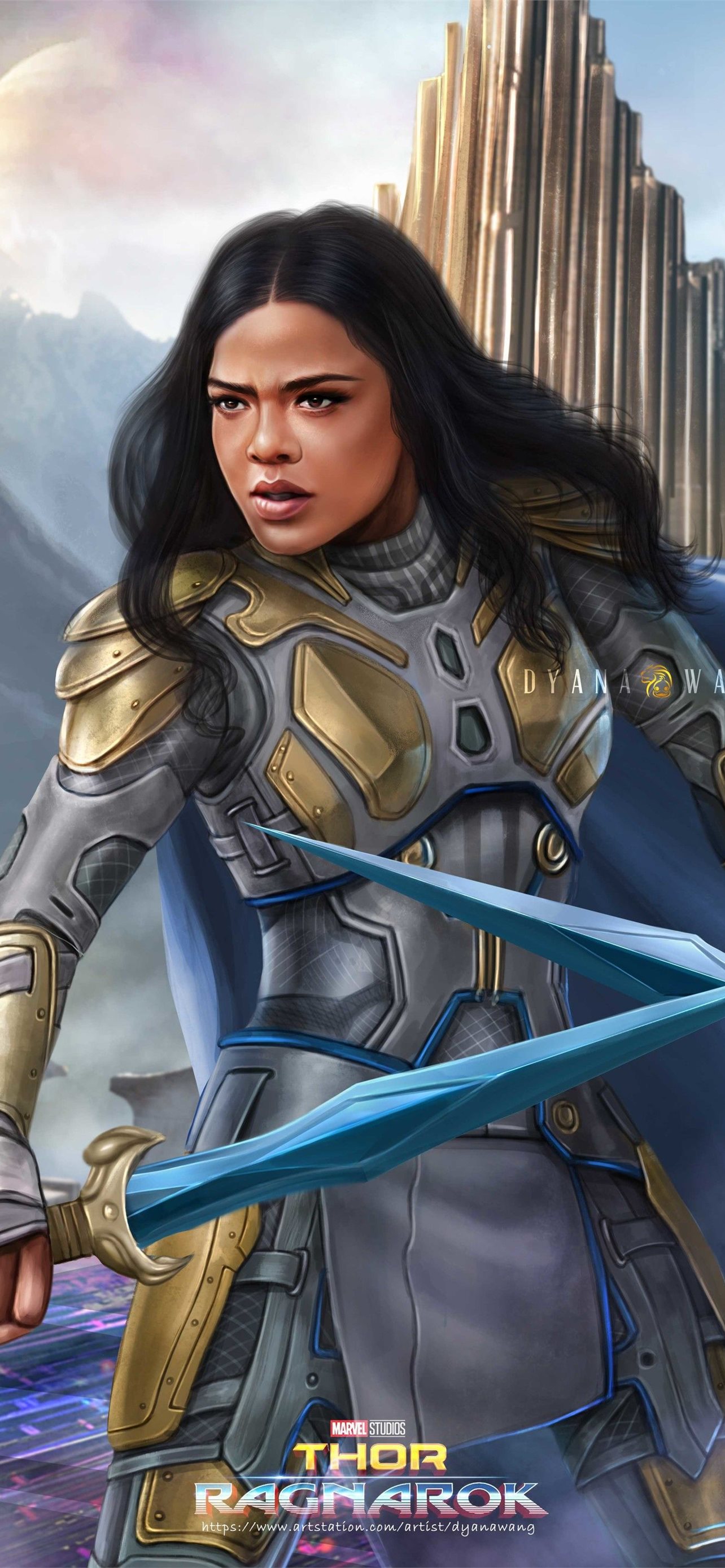 Best Valkyrie marvel iPhone HD Wallpaper