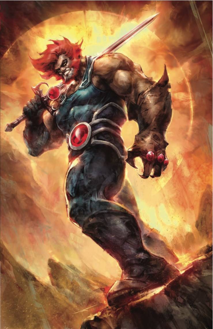 Thundercats Cover Zh 11:5 FOC Variant Edition Ivan Tao Virgin Foil