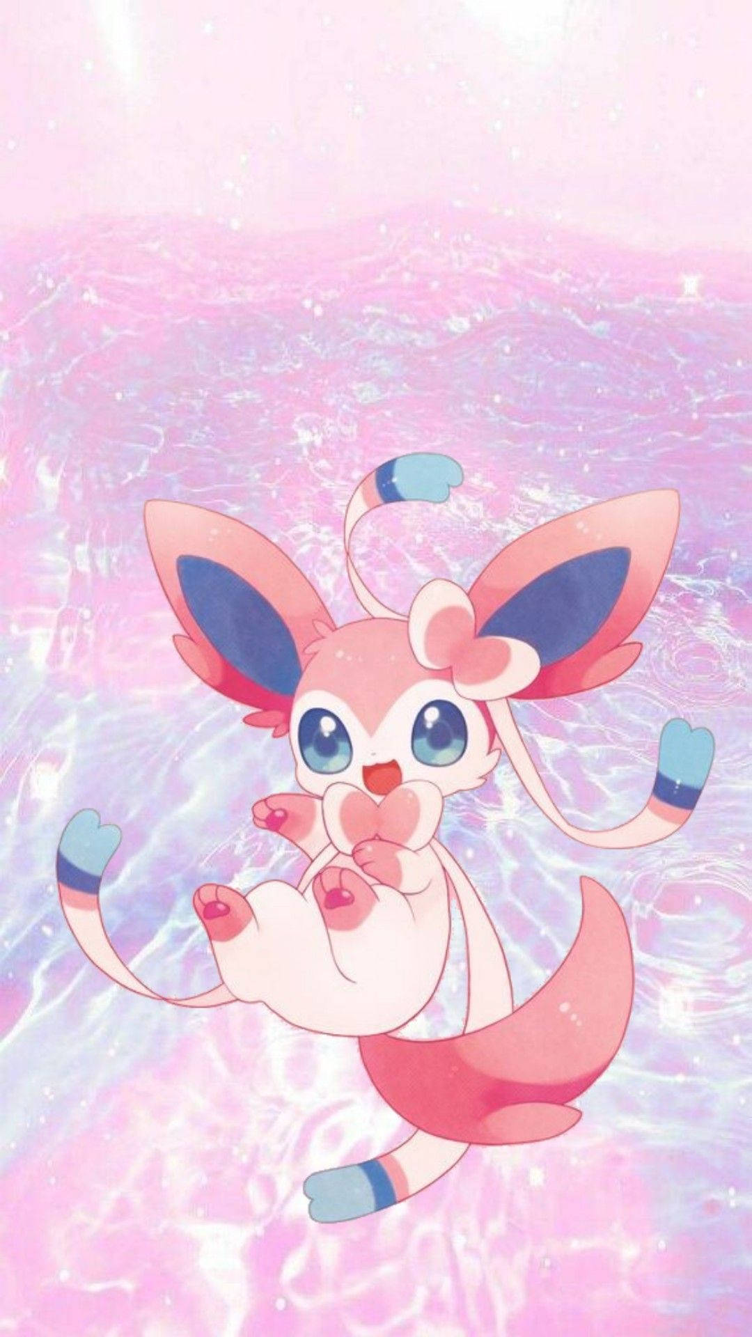Download Look at the amazing beauty of this Sylveon Pokemon! Wallpaper