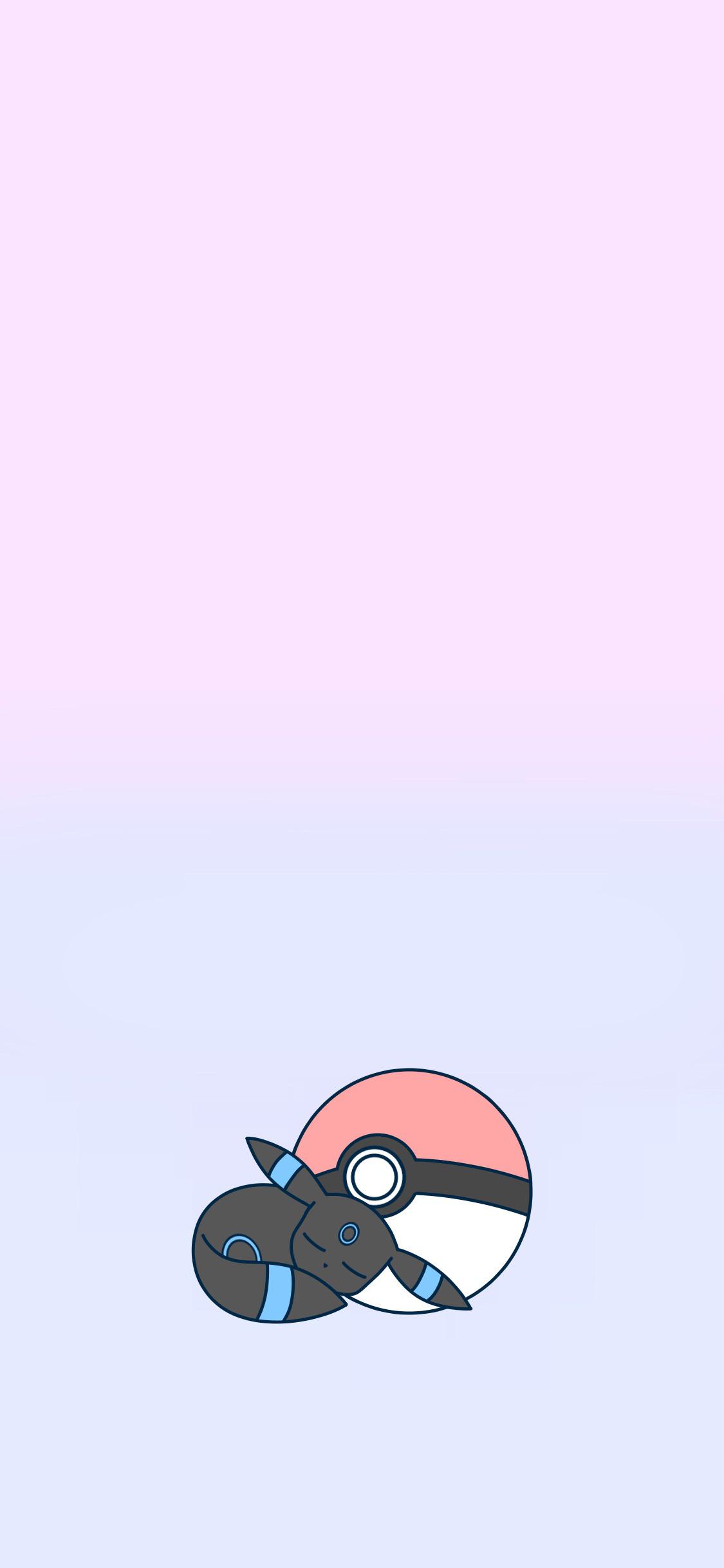 Have some sleeping eeveelution wallpaper (umbreon, sylveon, and jolteon)