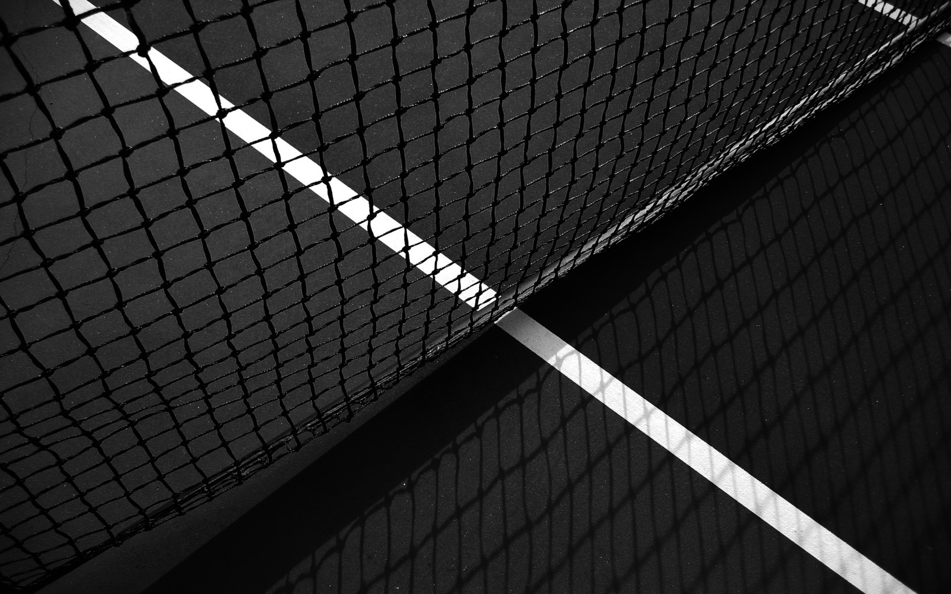 Wallpaper mesh, black and white, tennis for mobile and desktop, section разное, resolution 1920x1200
