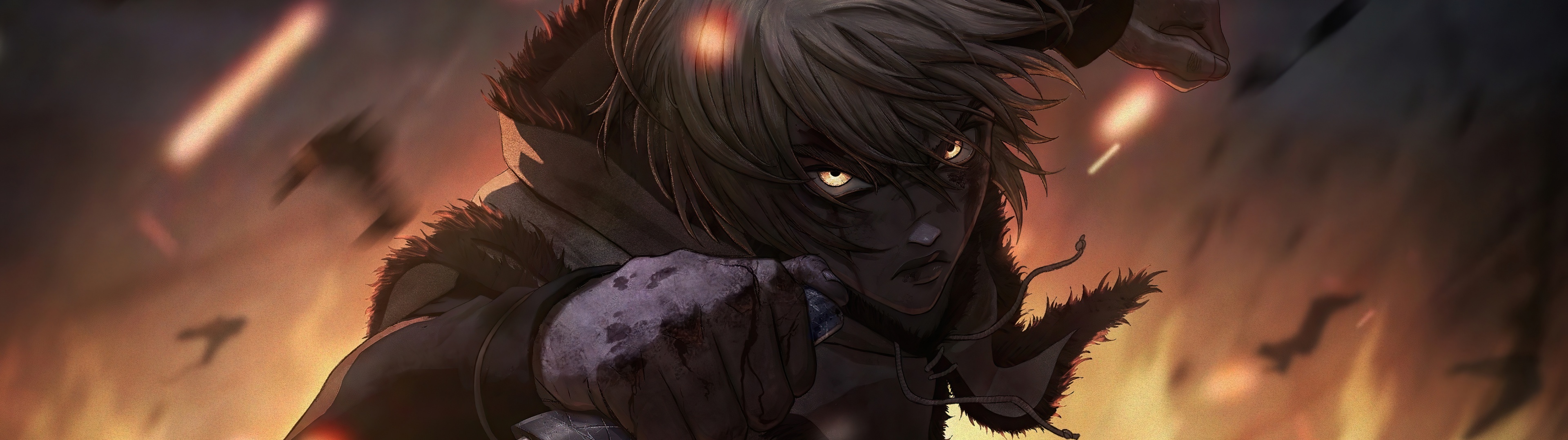 Thorfinn in Vinland Saga 5K Wallpaper