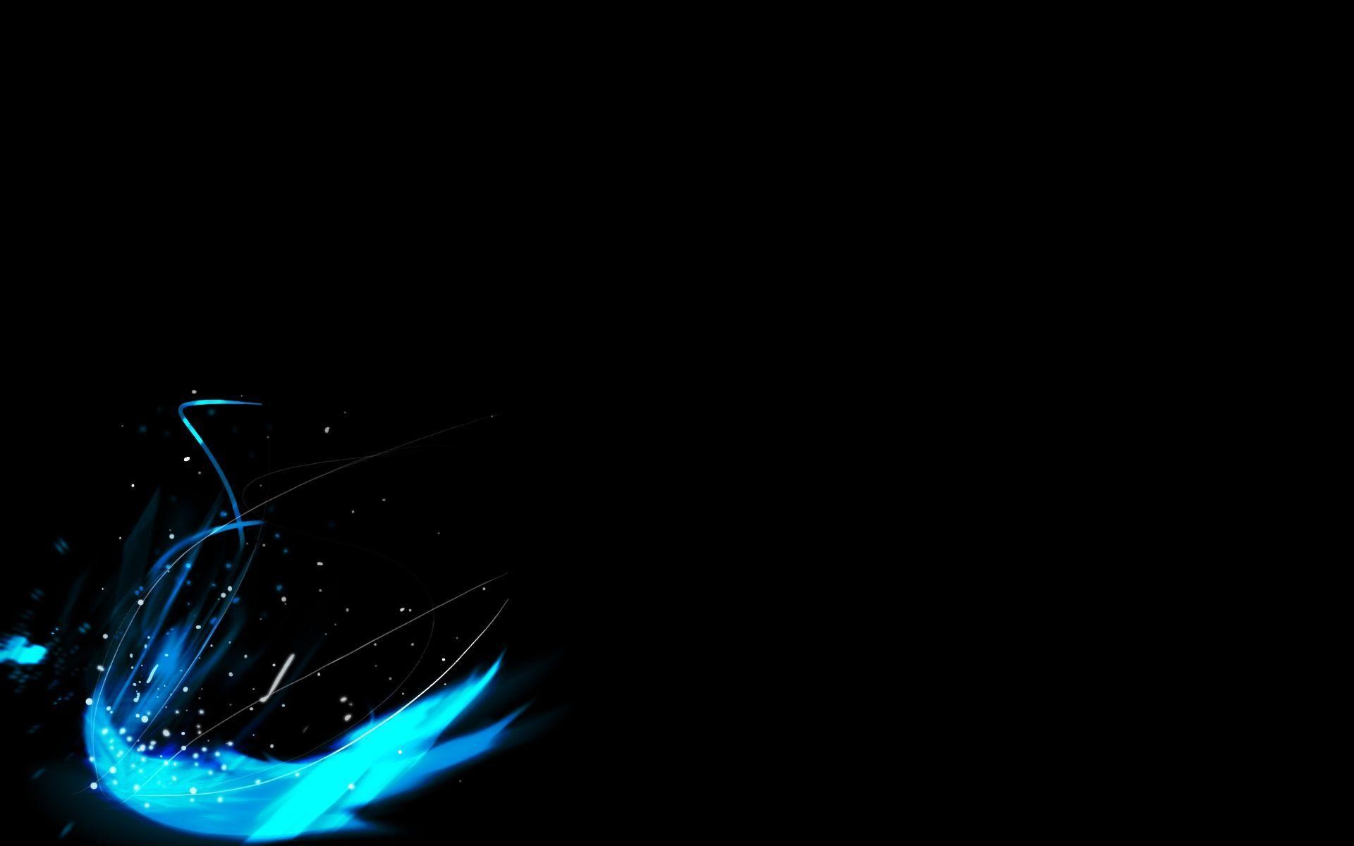 Abstract Black Background PC Desktop Wallpaper 34045