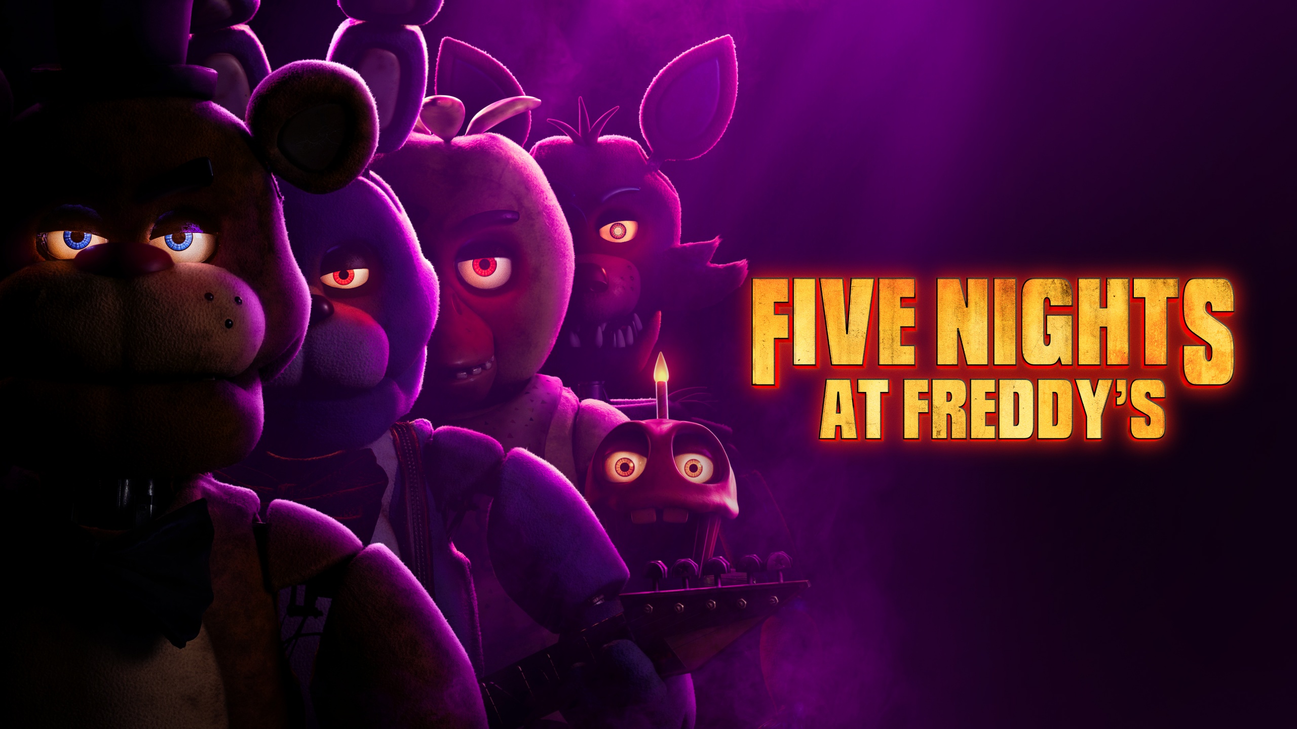 Five Nights at Freddy's Wallpaper 4K, Movie poster