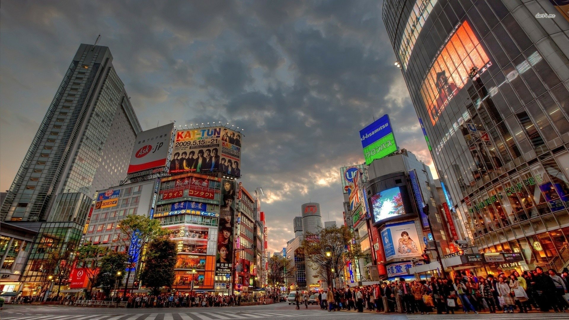 Tokyo Nights: Stunning Man Made Cityscape HD Wallpaper