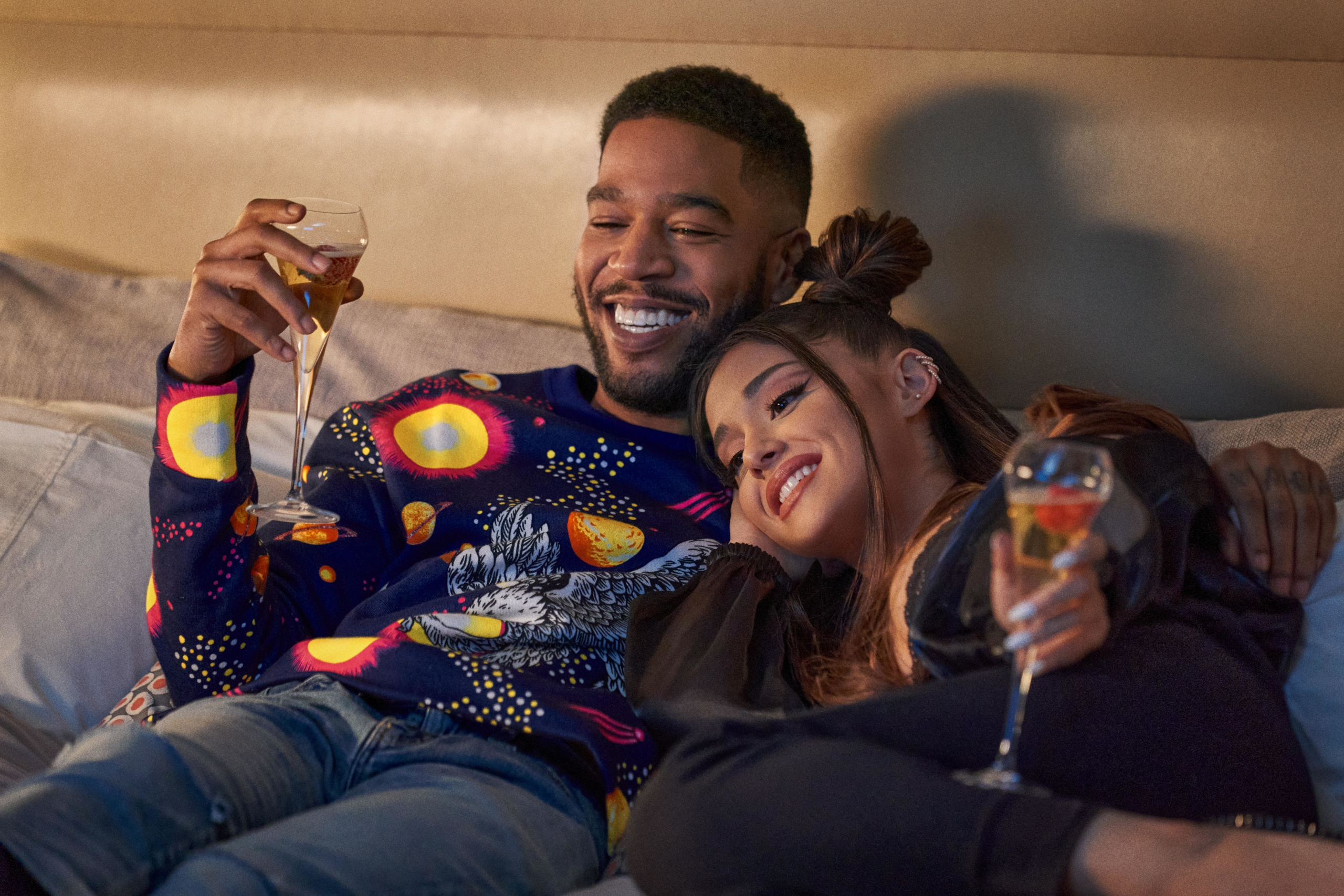 Download Ariana Grande Kid Cudi Movie Don't Look Up HD Wallpaper