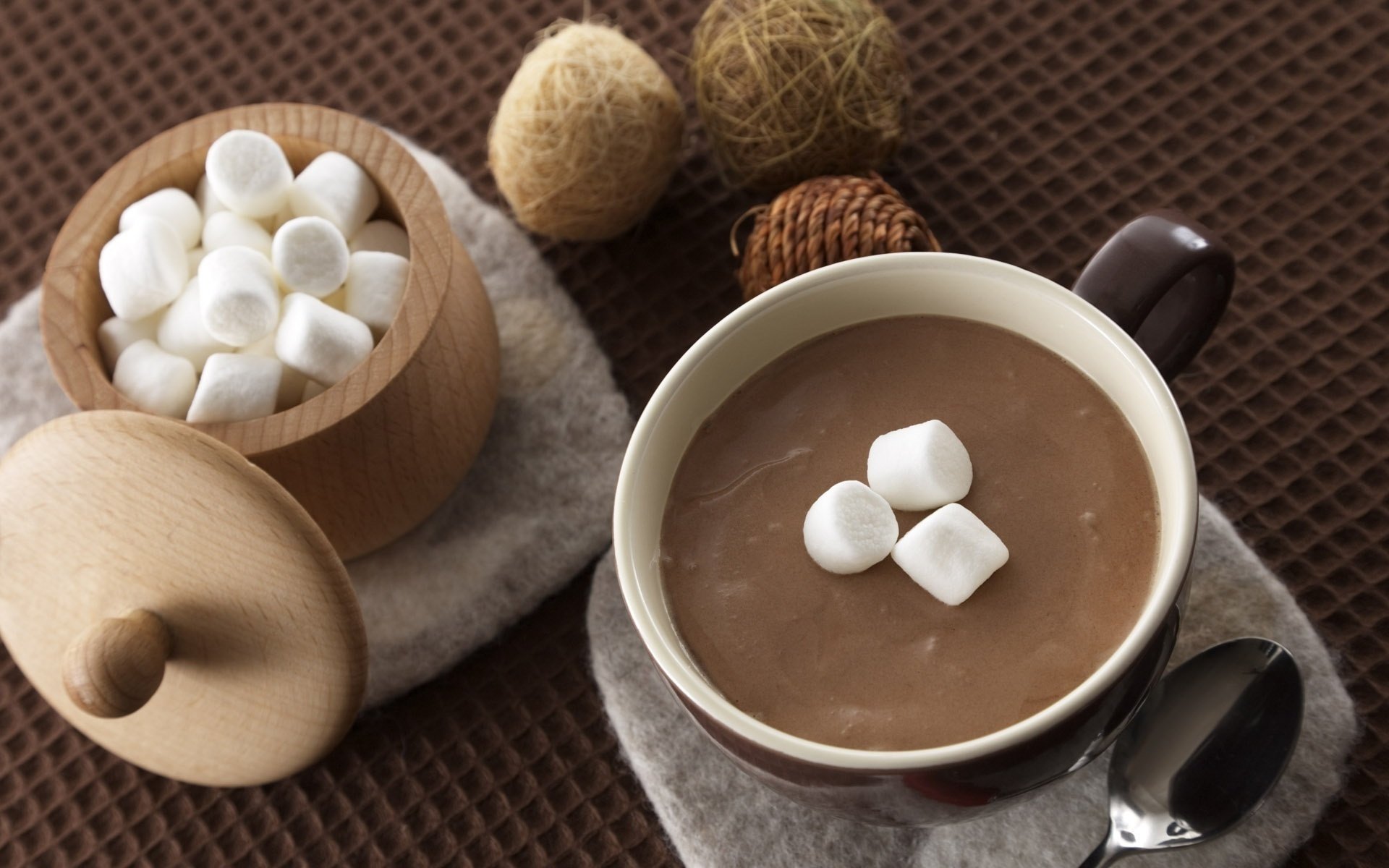 Download Food Hot Chocolate HD Wallpaper