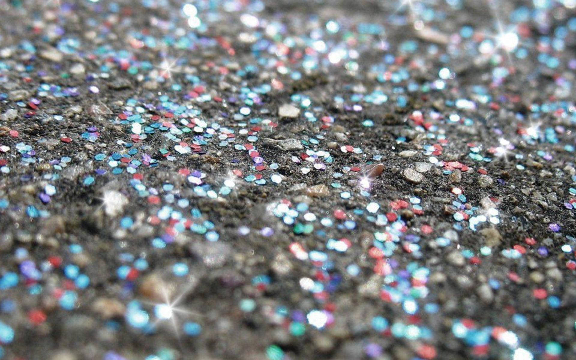Silver Glitter Wallpaper