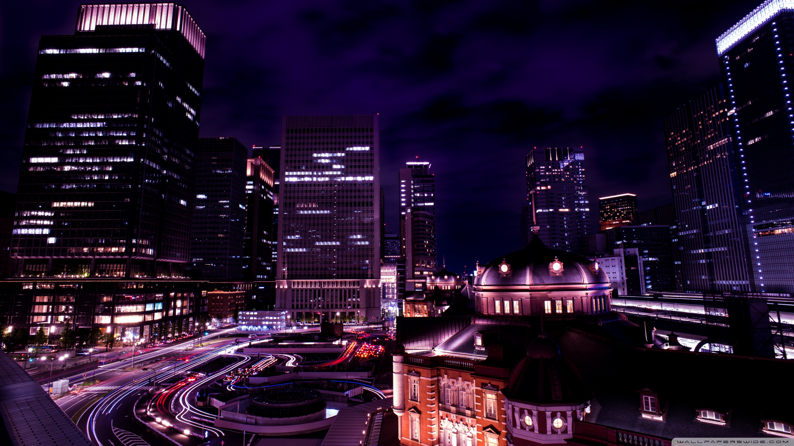 Tokyo night view, Japan 4K UHD Wallpaper for UltraHD Desktop and TV, Widescreen and UltraWide Display, Dual Monitor, Smartphone and Tablet Devices