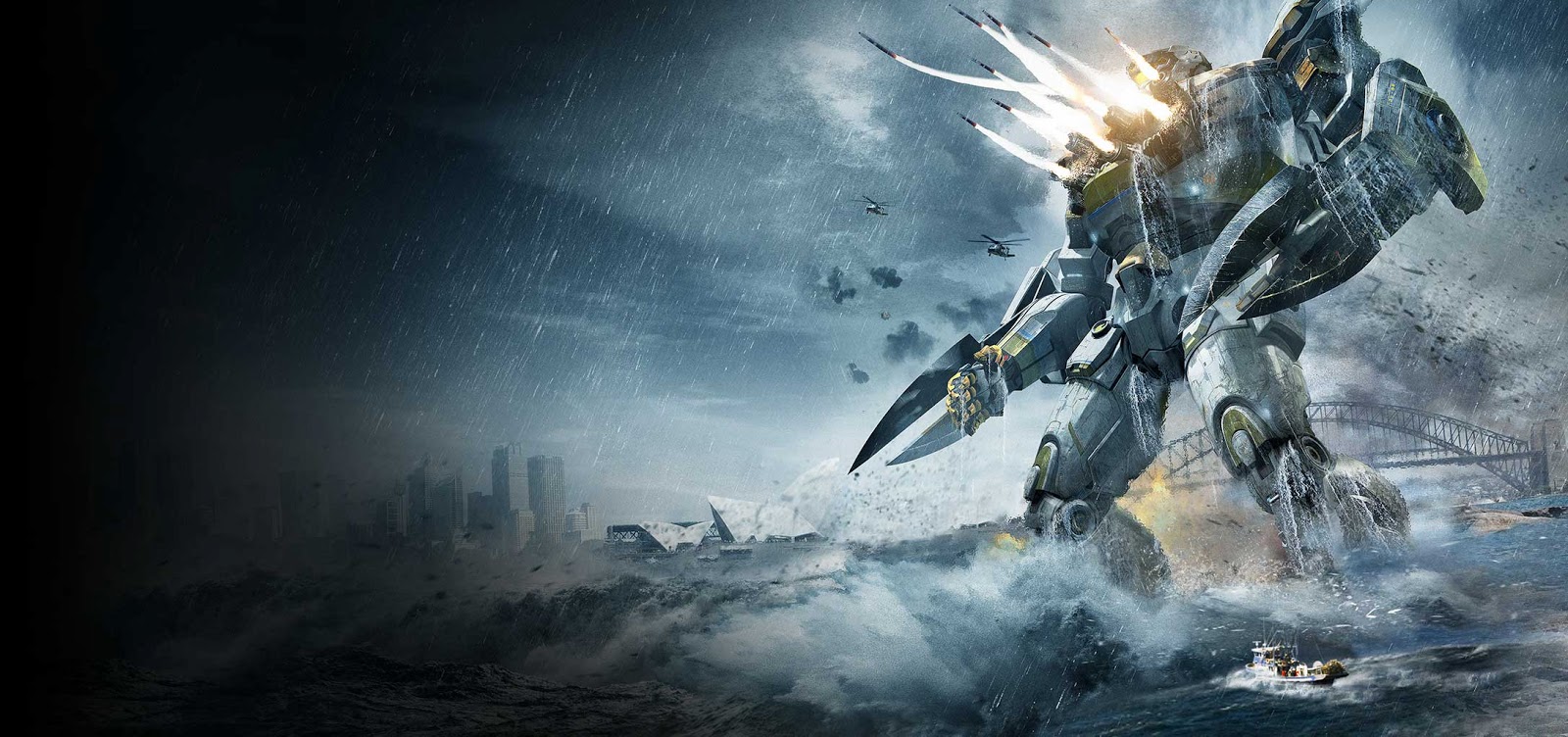 Comic books, movies, games blog everything related to fiction source Presented by LEAGUE OF FICTION: Pacific Rim Desktop Wallpaper