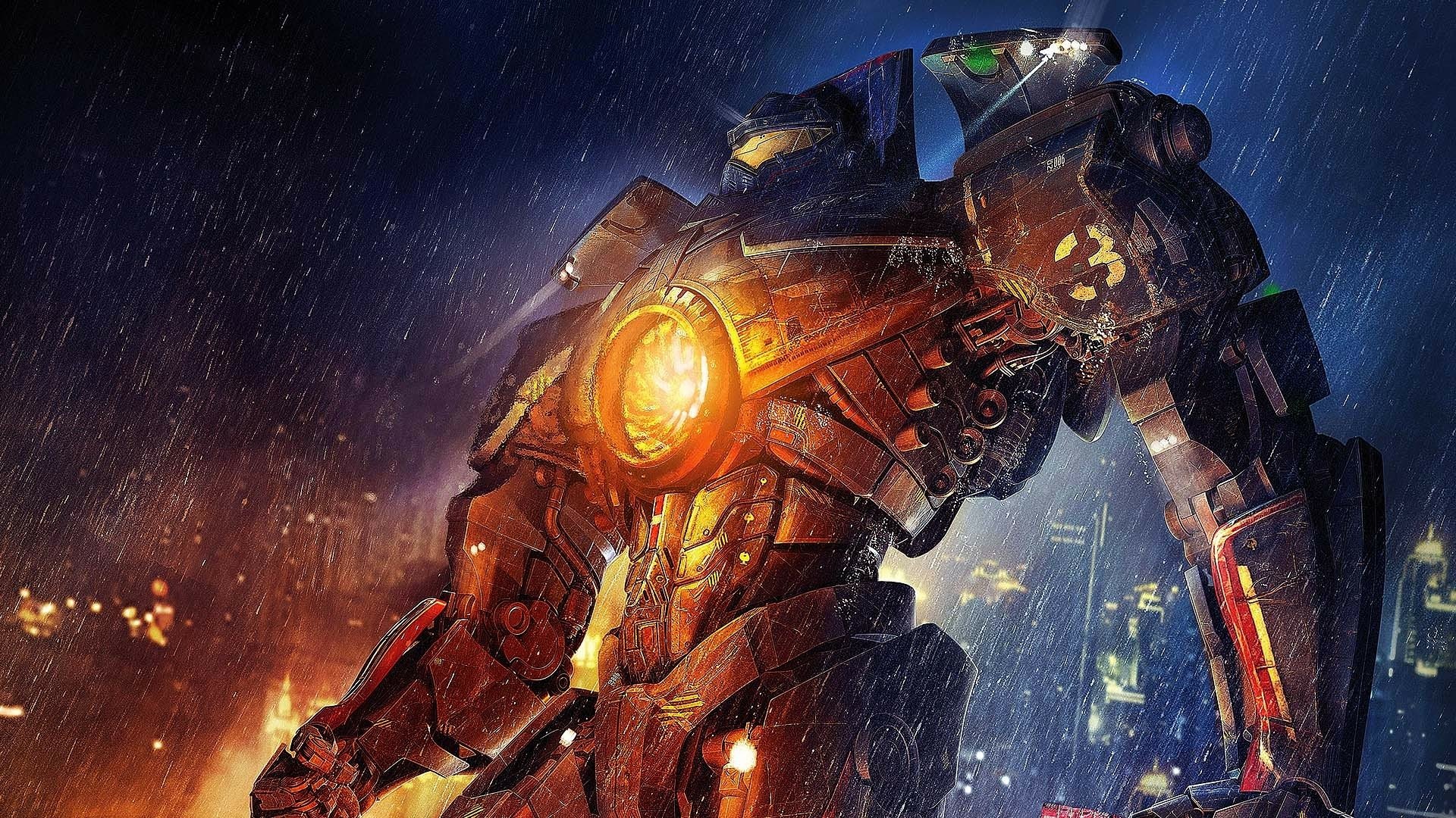 Pacific Rim HD Wallpaper: Epic Mech Battle