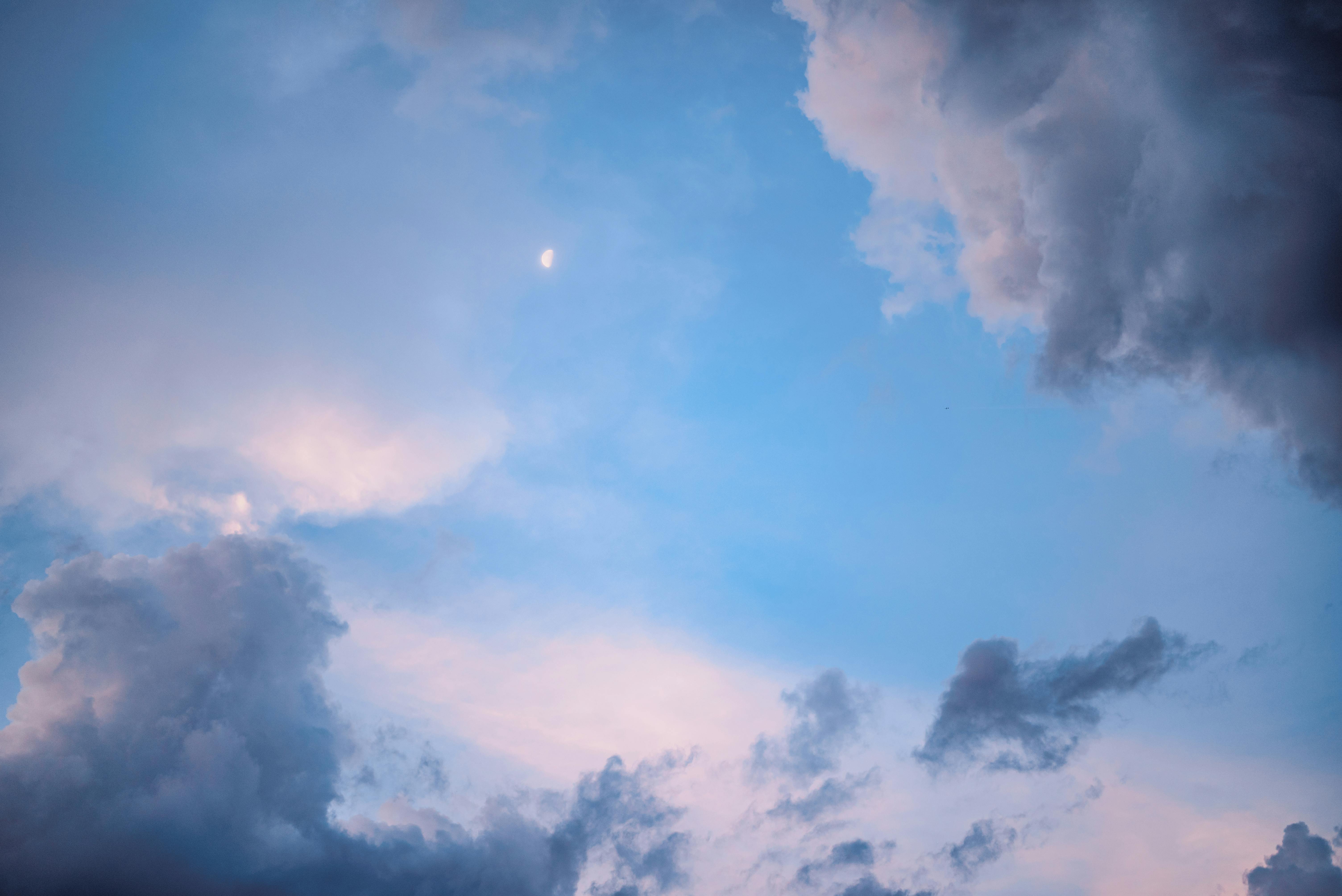 White Clouds and Blue Sky · Free