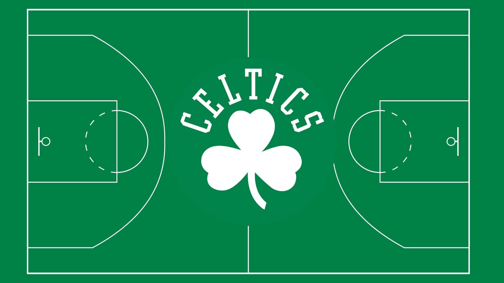 Download The Boston Celtics unify as one to conquer their next win. Wallpaper