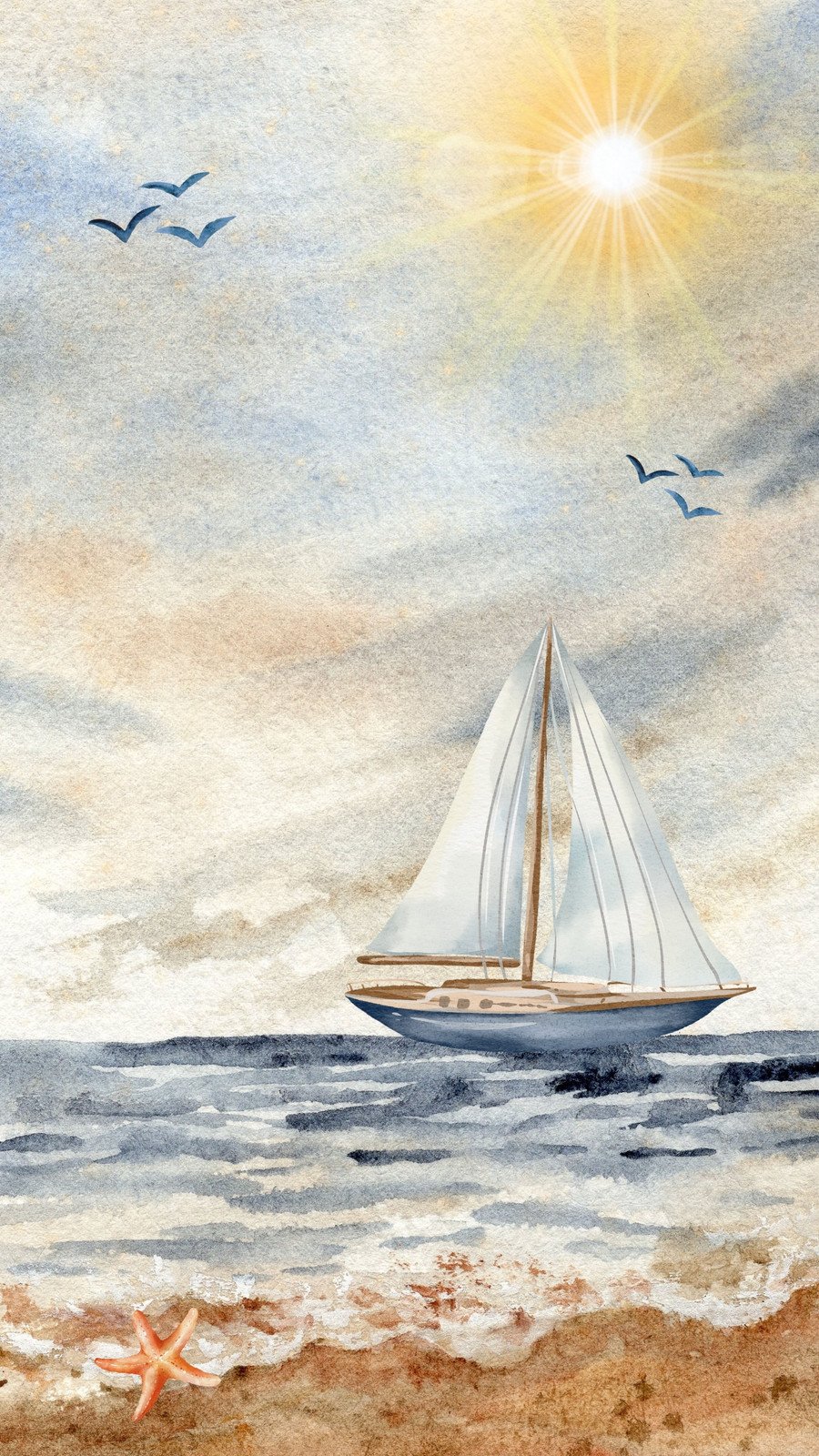 beach phone wallpaper