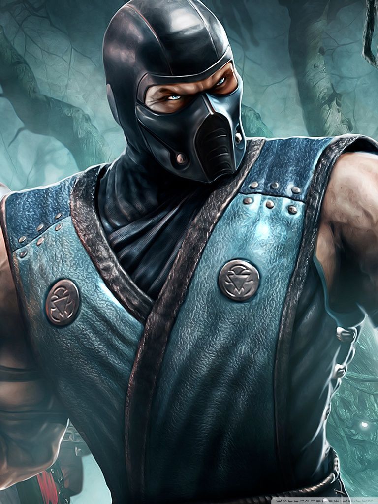 Sub Zero and Kratos HD desktop wallpaper Widescreen High resolution