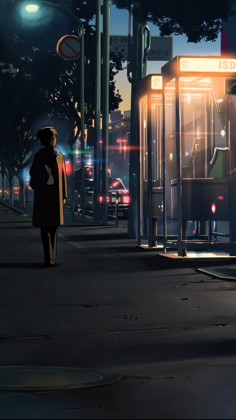Centimeters Per Second Mobile Walls