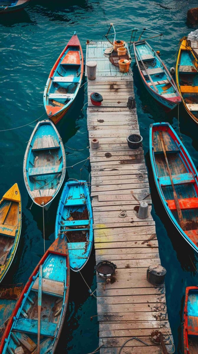 Boat Dock Image 4K HD Wallpaper