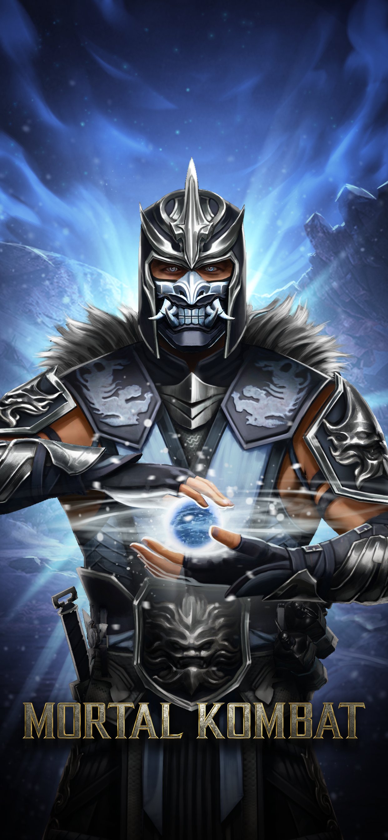 Mortal Kombat Mobile your foes on ice and celebrate Onslaught Sub -Zero with this frosty new wallpaper! #mkmobile