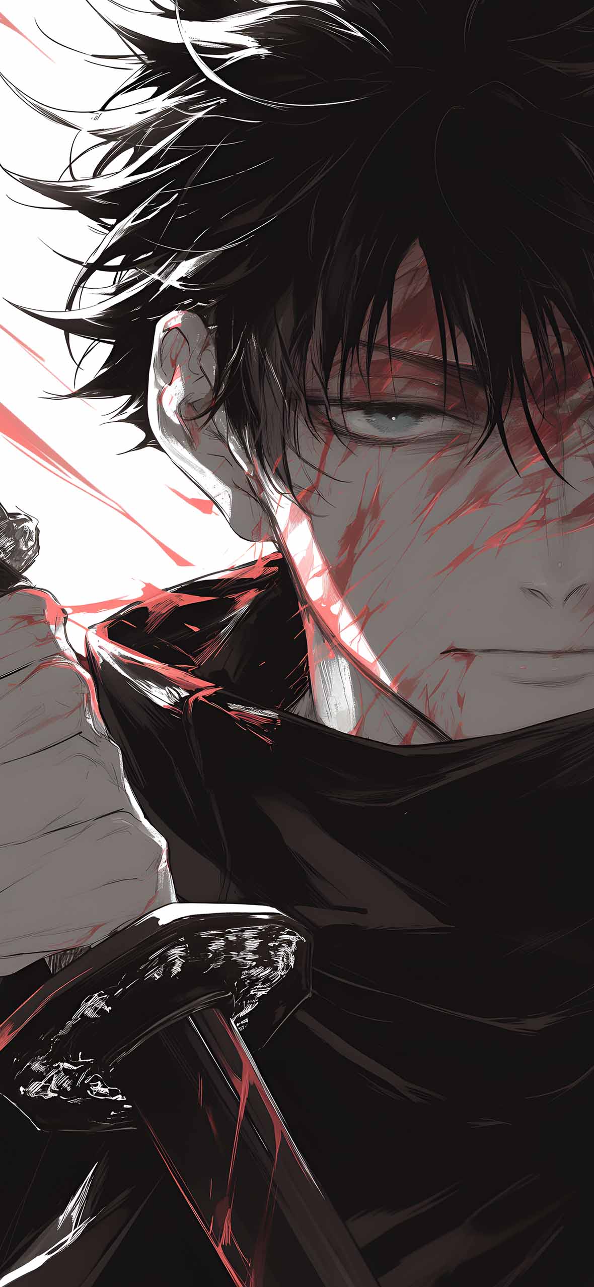 Yuji Itadori and Sukuna Matching Wallpaper