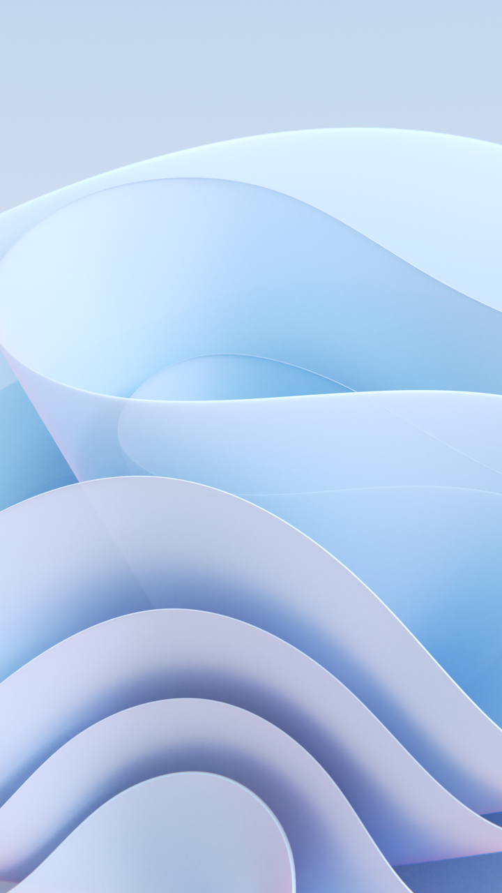 Windows 11 Wallpaper 4K, Gradient background, Bloom