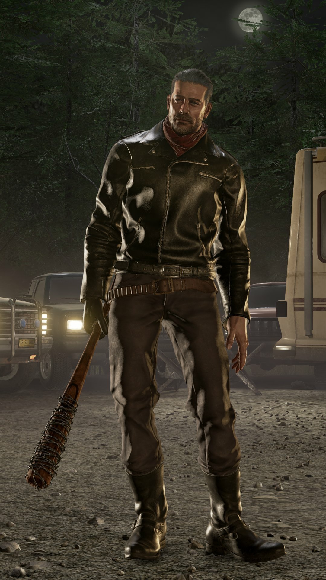 Download Negan (The Walking Dead) Video Game Tekken 7: Fated Retribution Phone Wallpaper