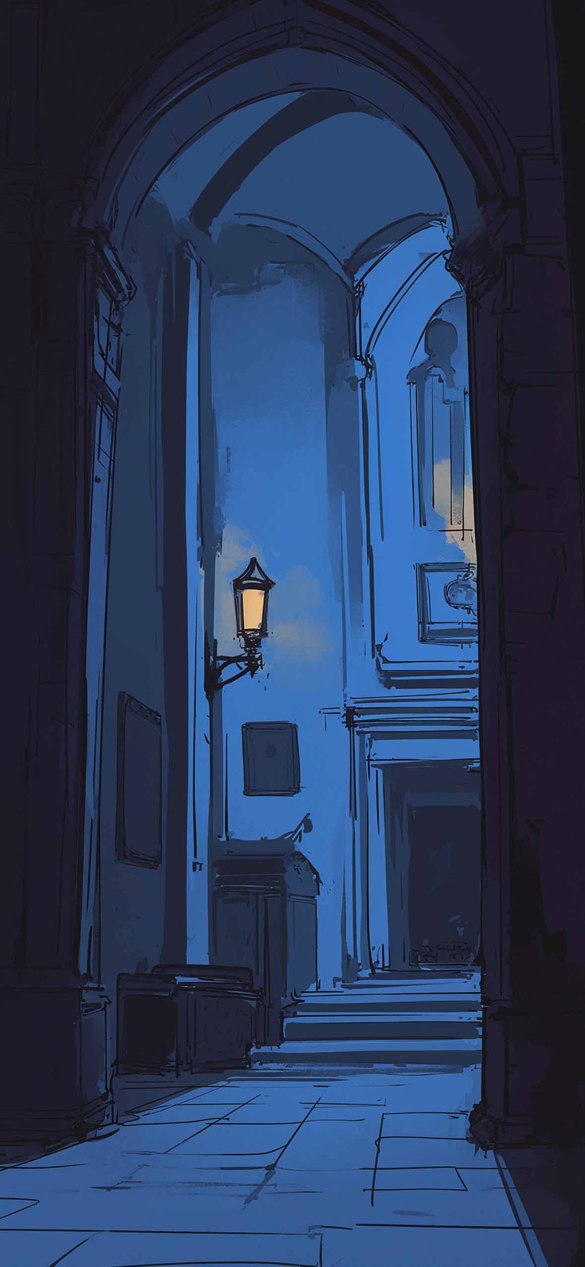 Dark Academia Moody Aesthetic Wallpaper