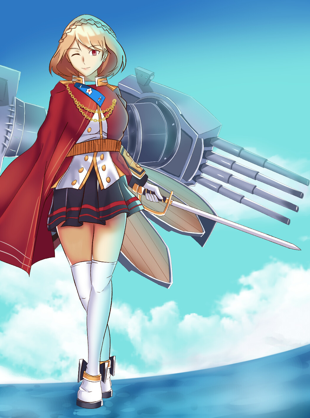 Ryan Damario of Wales Azur Lane