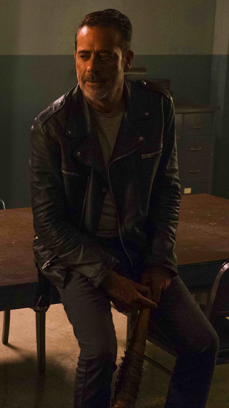 Download Jeffrey Dean Morgan Negan (The Walking Dead) TV Show The Walking Dead Phone Wallpaper