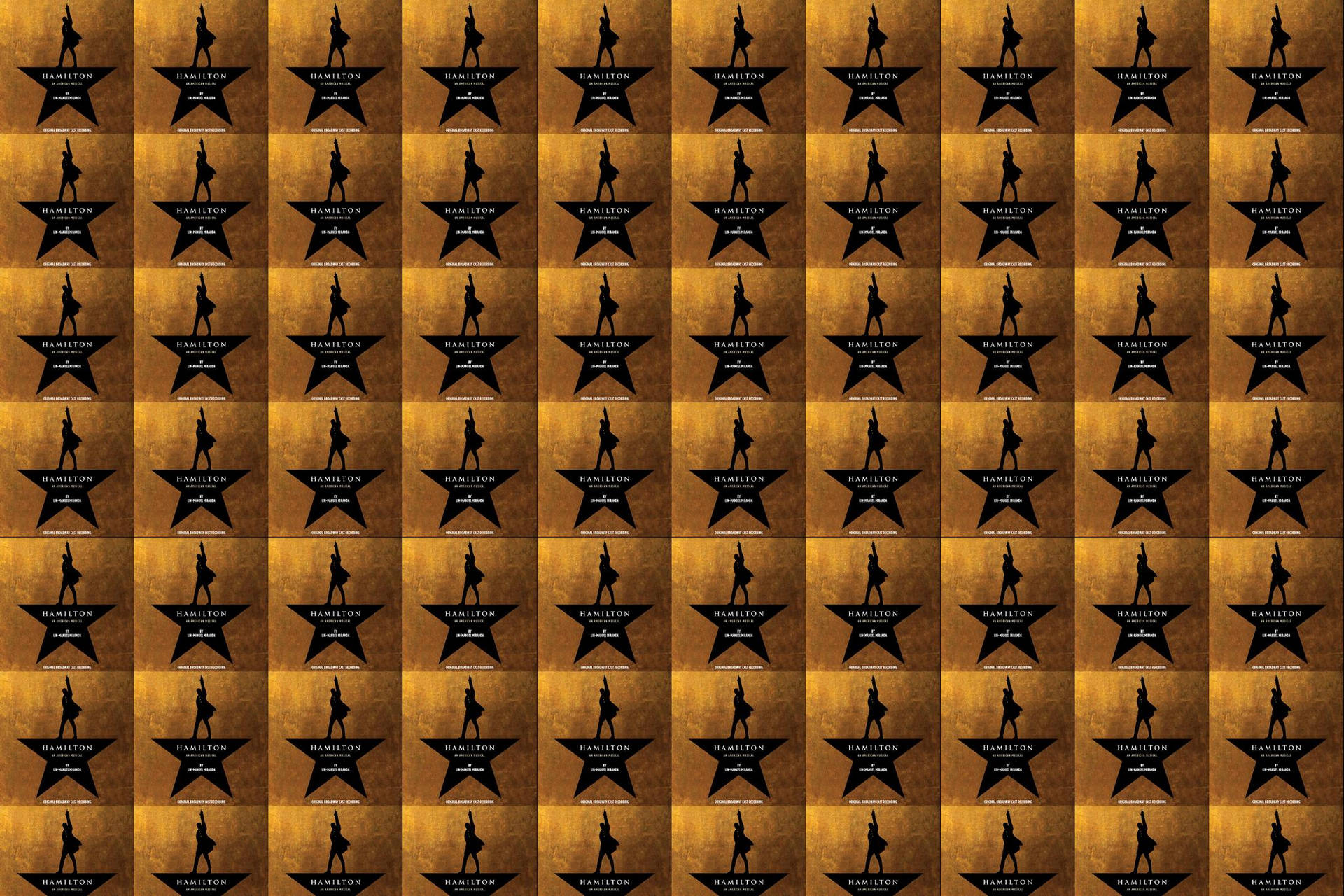 Hamilton Tiled Logo Wallpaper
