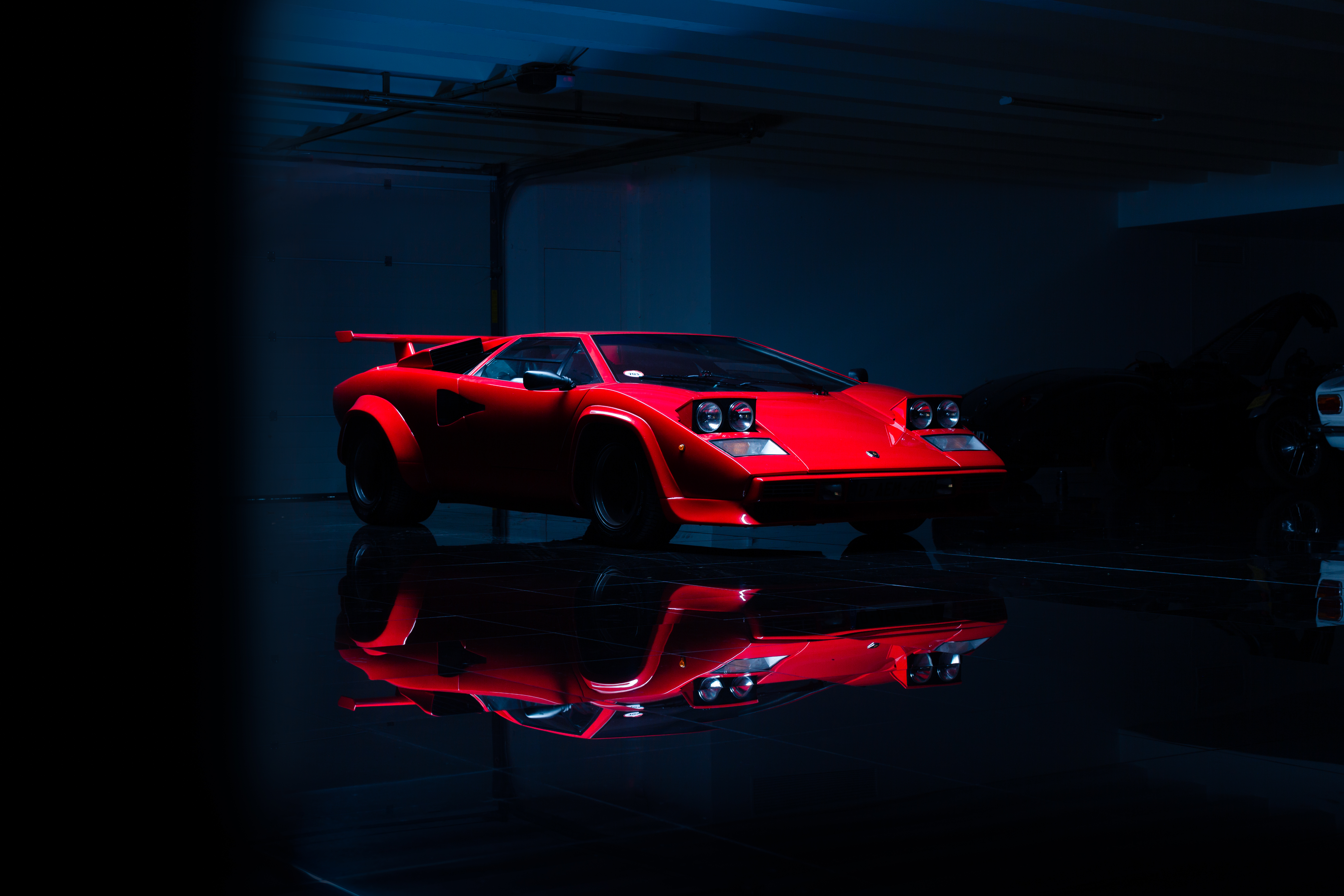 Lamborghini Countach Wallpaper 4K, Classic cars, Exotic car