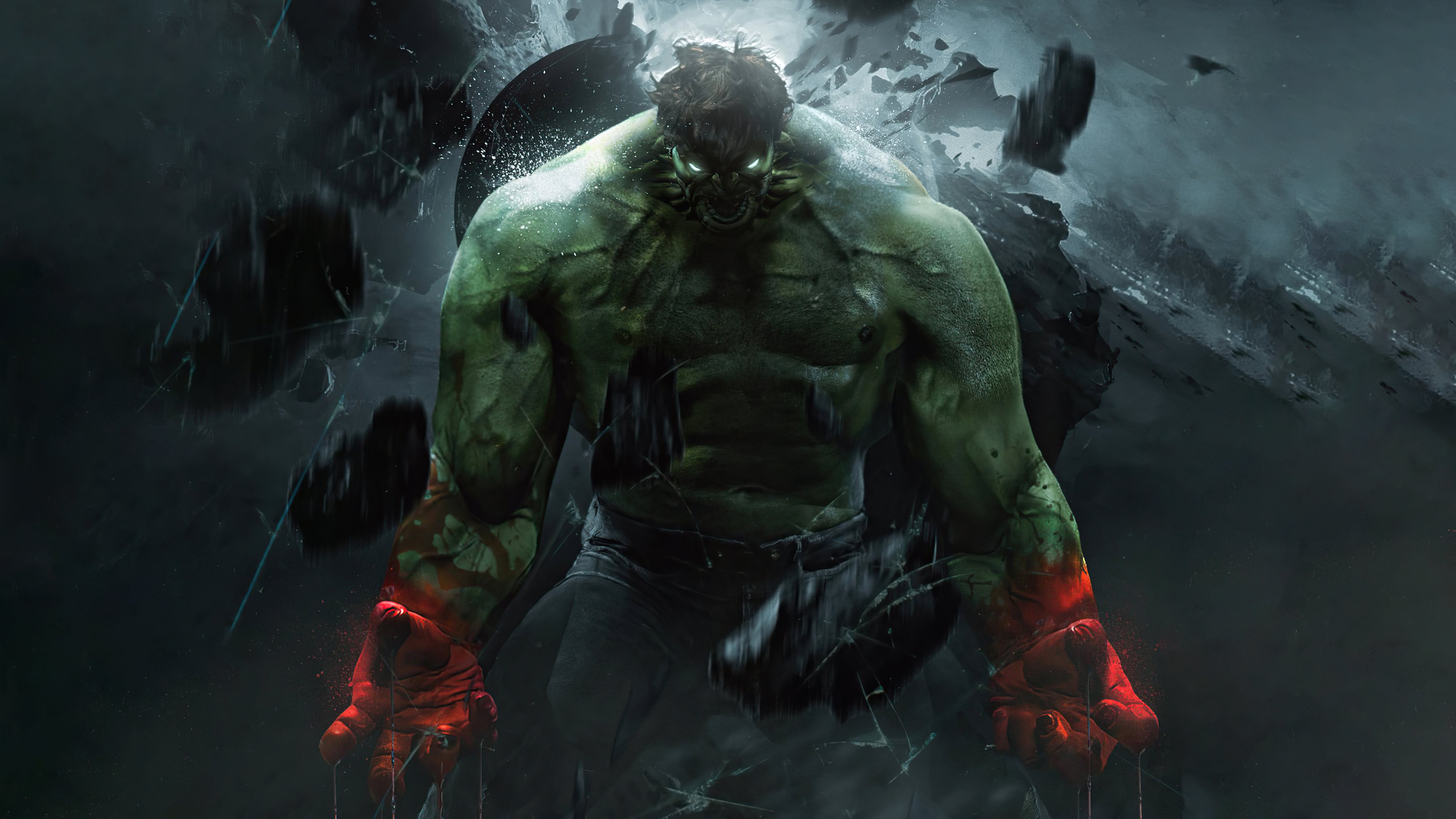 World Breaker The Hulk Wallpaper 5k for Desktop