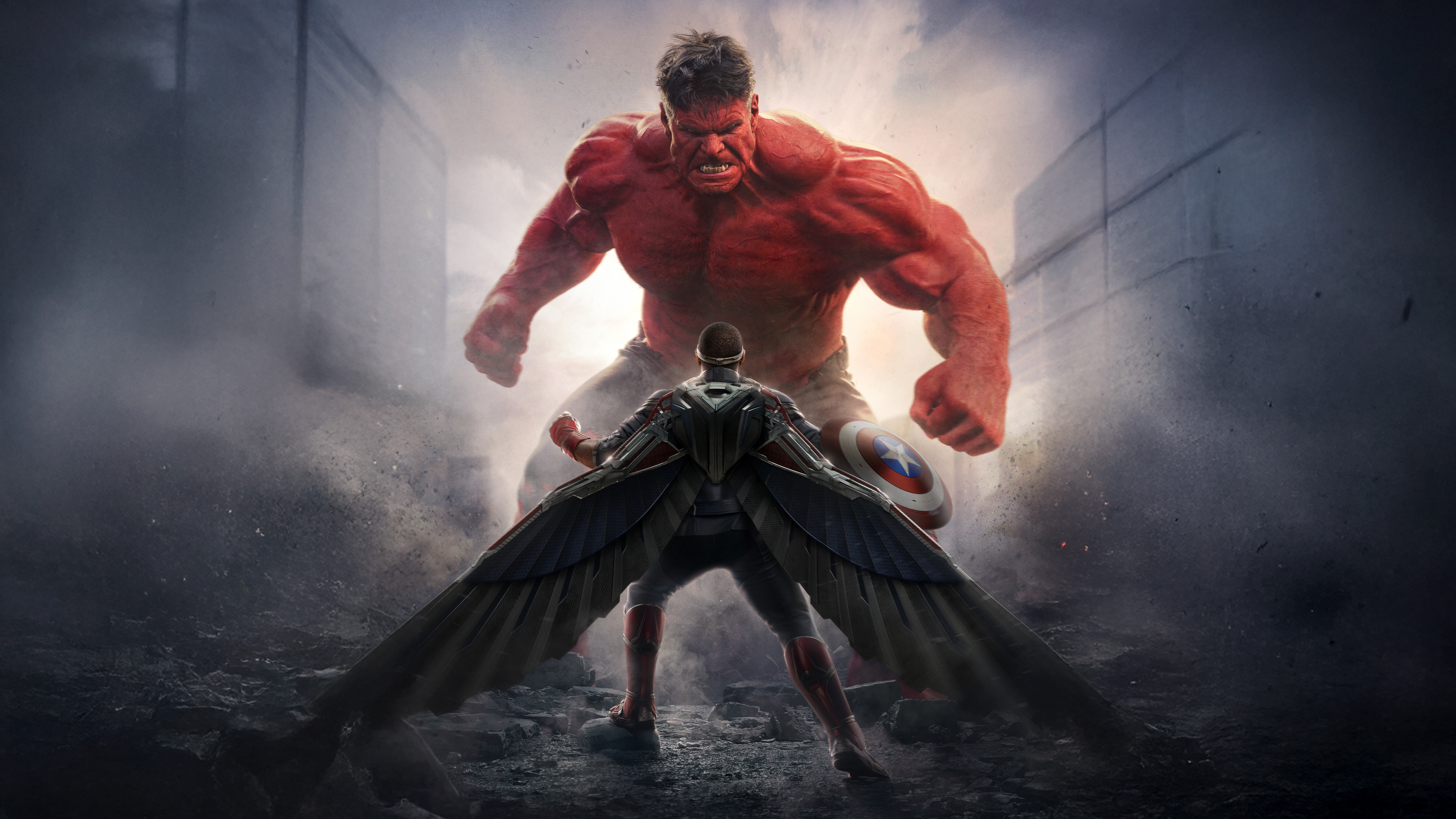 Thunderbolt Ross (Red Hulk) Wallpaper 4K, 5K