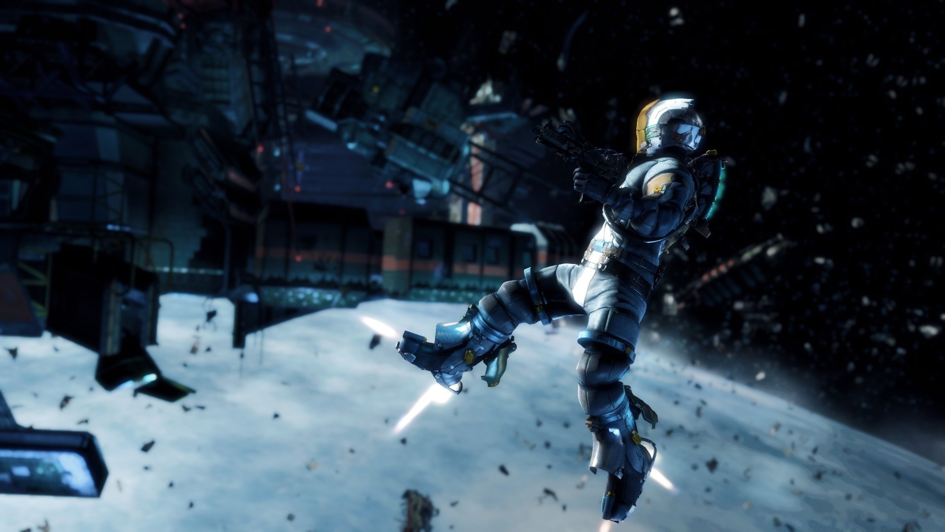 Movement in space dead space
