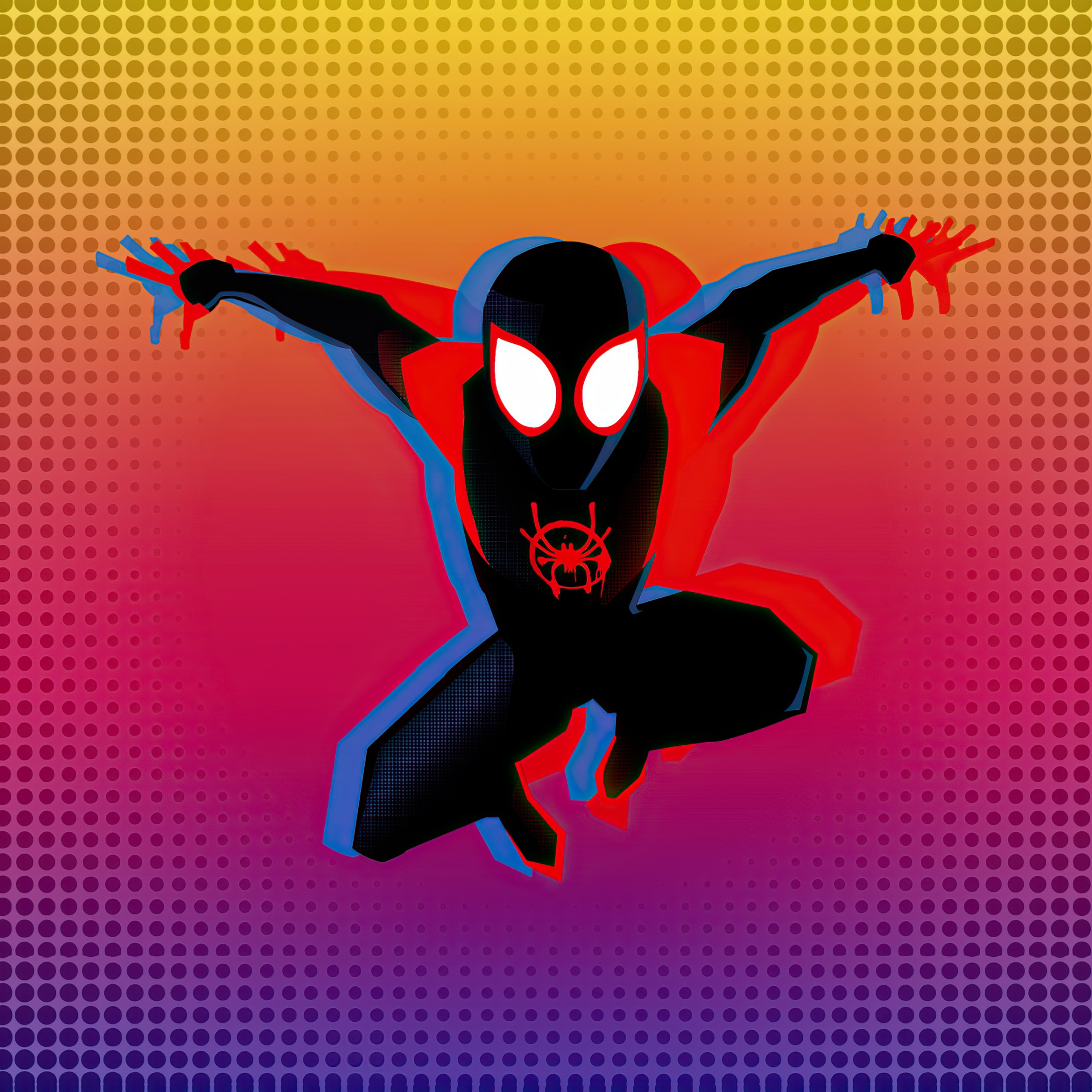 Miles Morales Wallpaper 4K, Spider Man, Marvel Comics