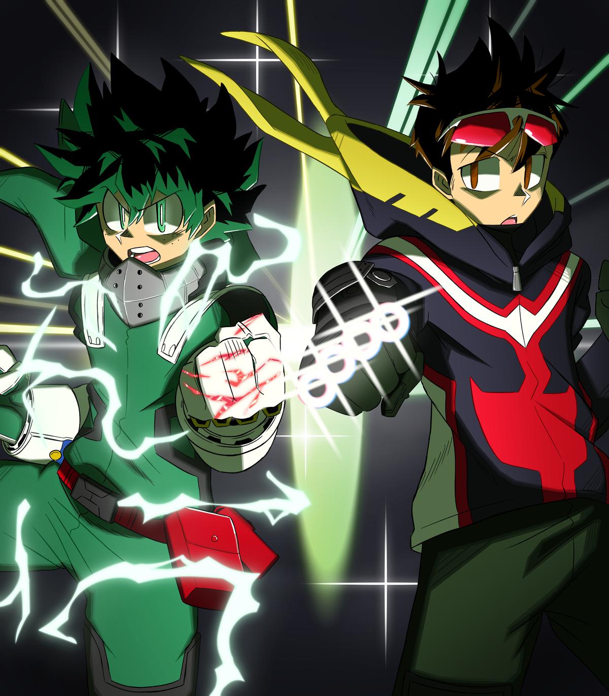 Deku And The Crawler (Twitter: @CometX Ing)